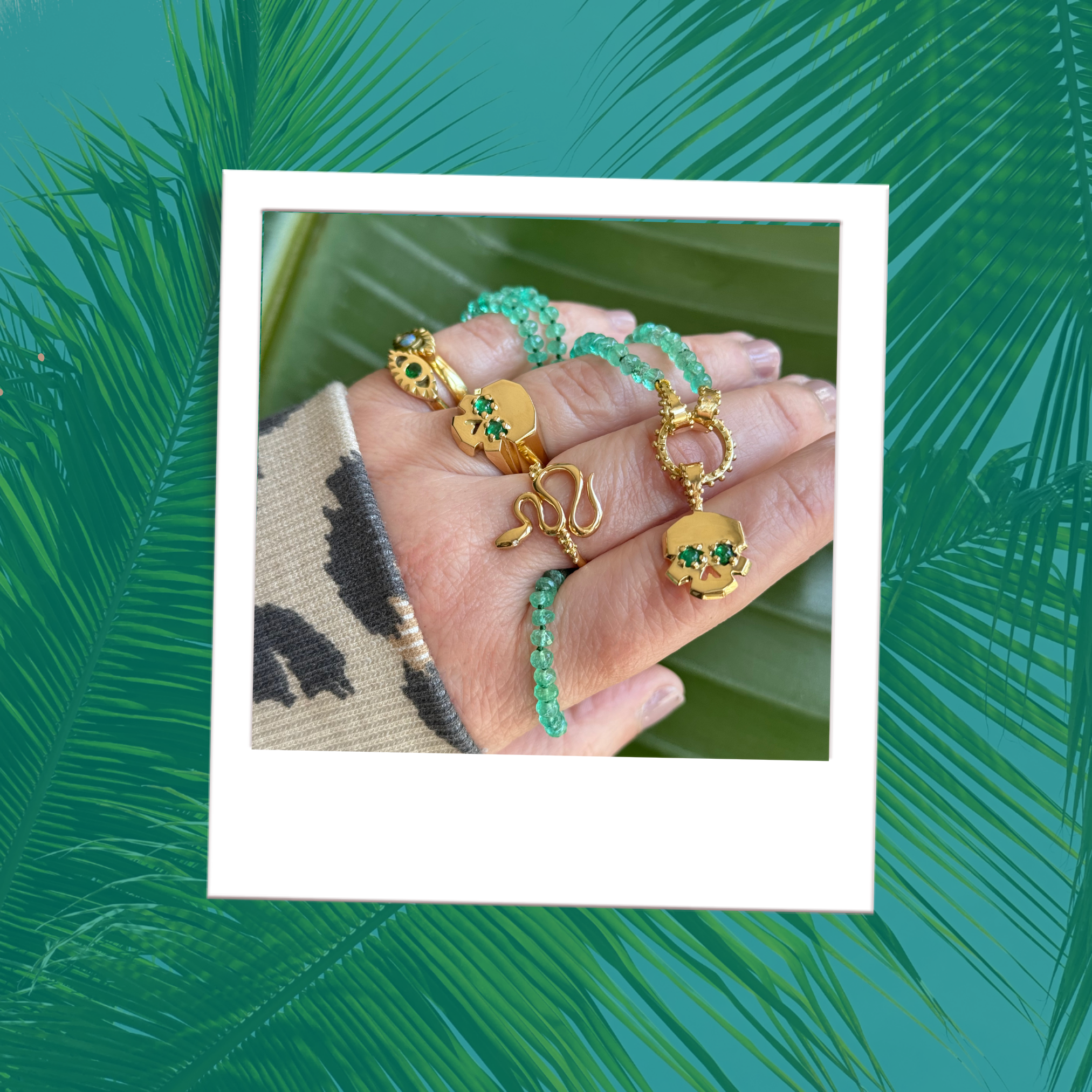 Skull & Serpent Talismans in Solid Gold for Transformation