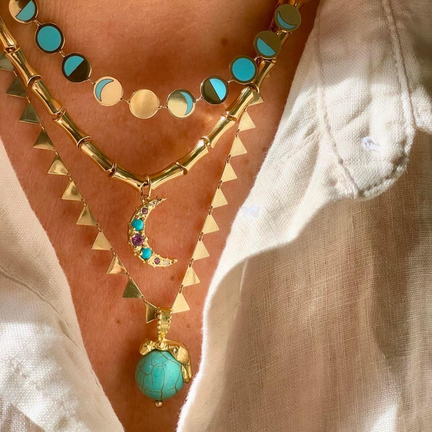 BOHEME PROVENCE CRESCENT MOON CHARM | Crafted-to-Order