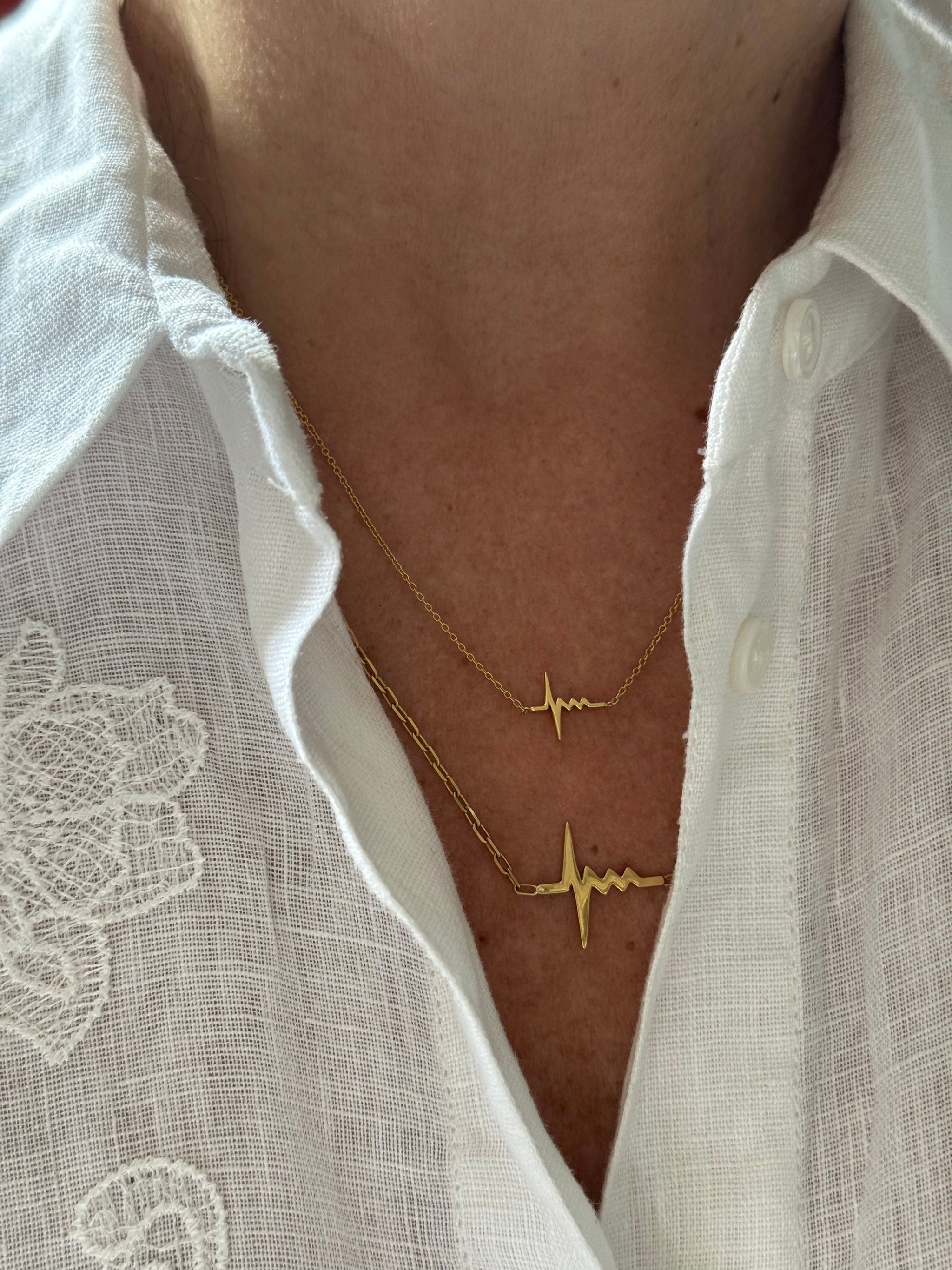 AMOUR PETIT HEARTBEAT NECKLACE | in Stock