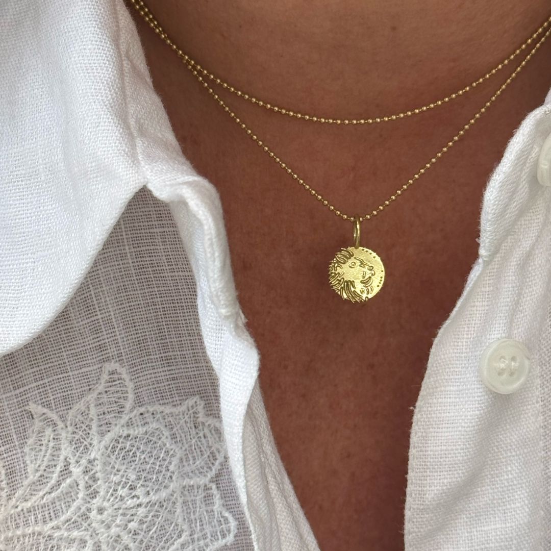 BOHEME BEBE LION GOLD CHARM | Crafted-to-Order