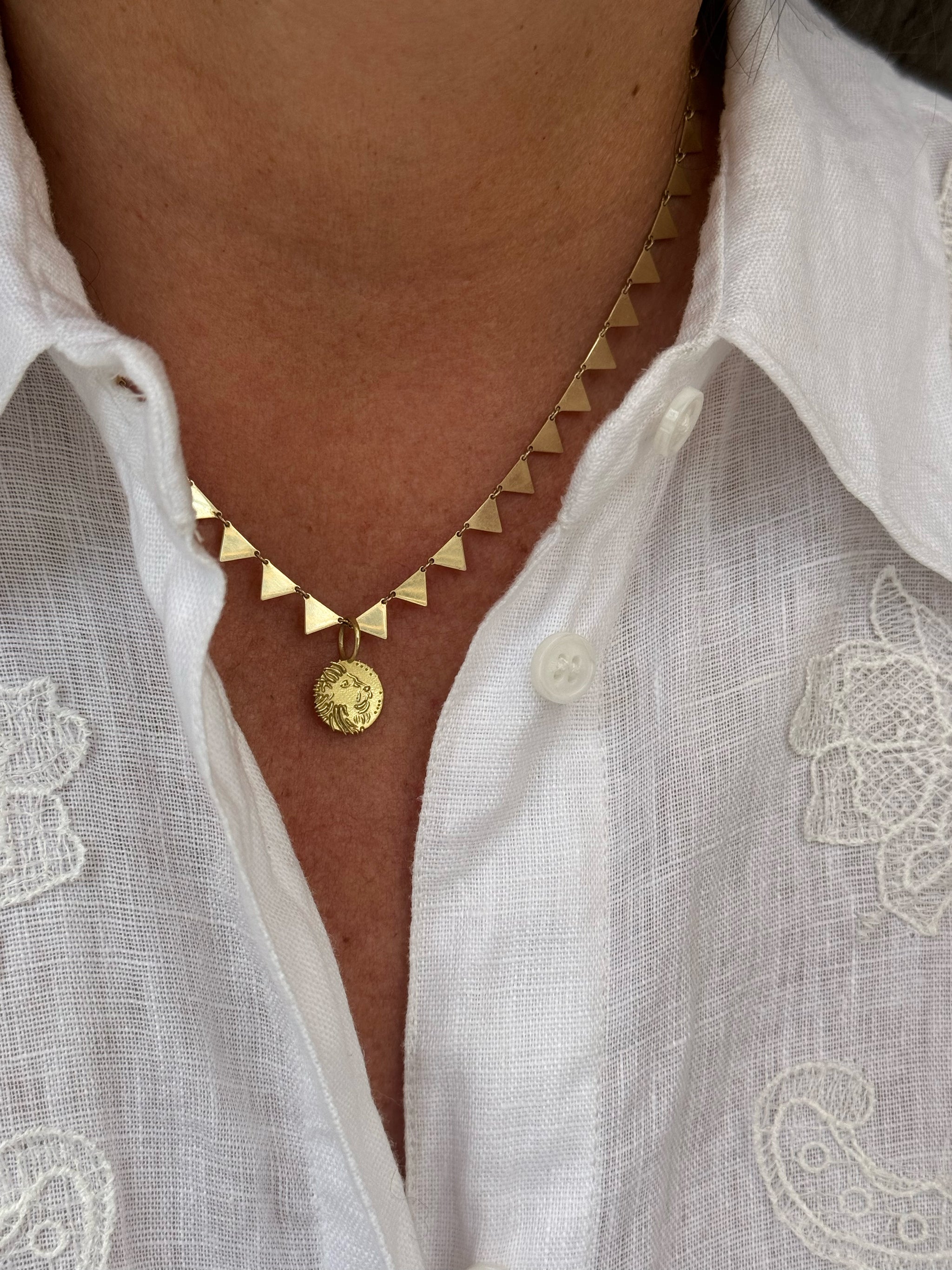 BOHEME BEBE LION GOLD CHARM | Crafted-to-Order
