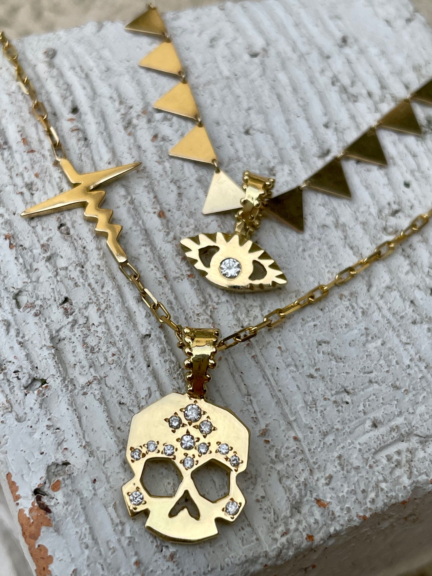 BOHEME DIAMOND THIRD EYE CHARM | Crafted-to-Order