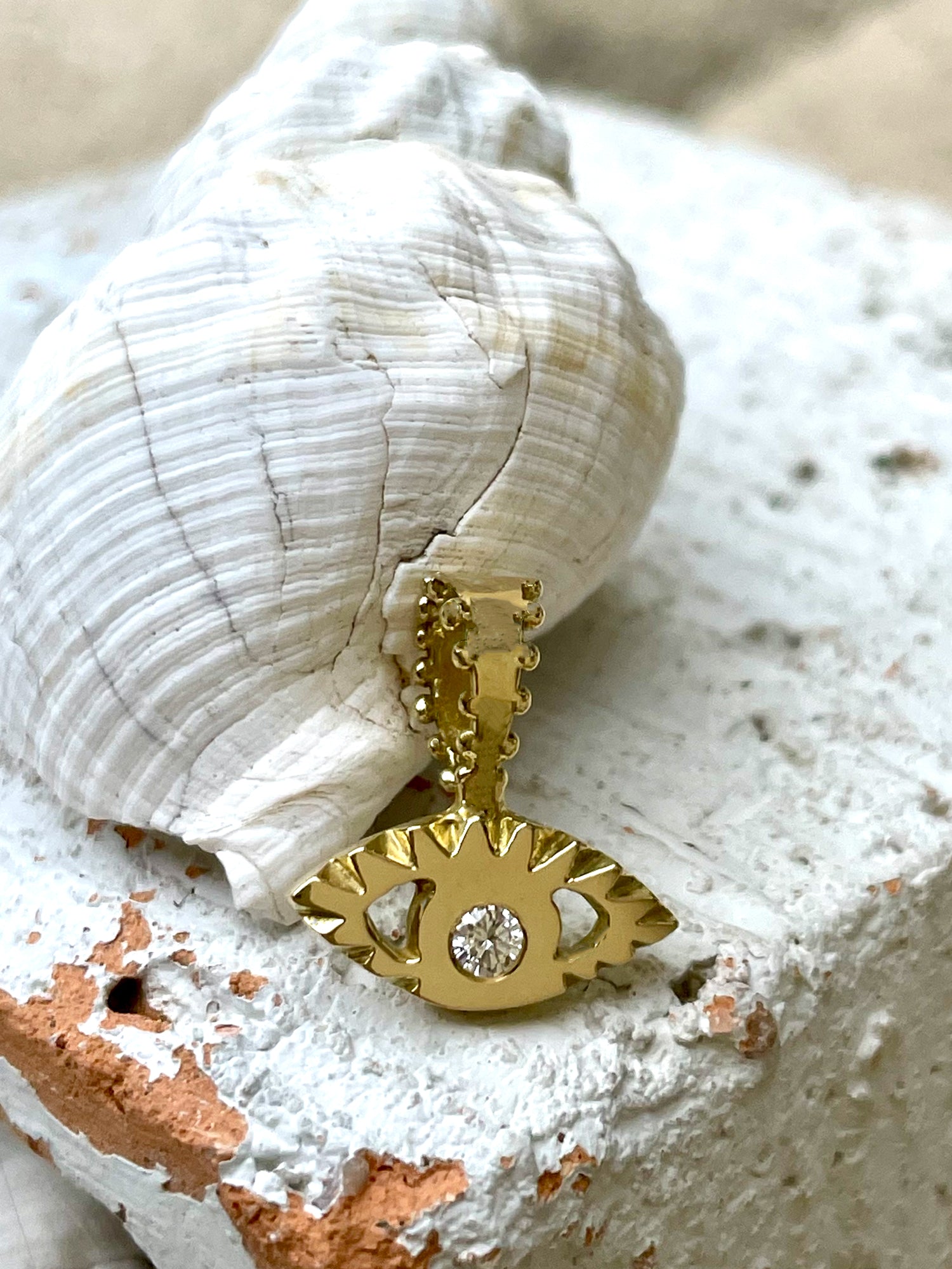 BOHEME LUXE DIAMOND THIRD EYE CHARM