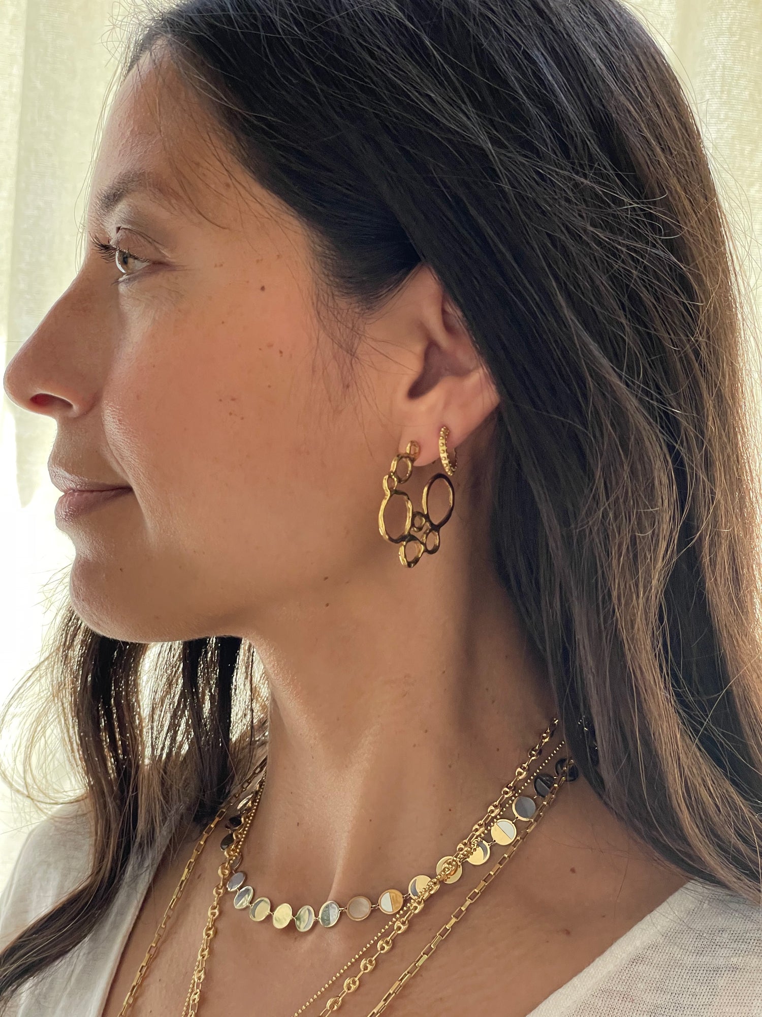 BOHEME CONFETTI LUNE BLANCHE CHAIN