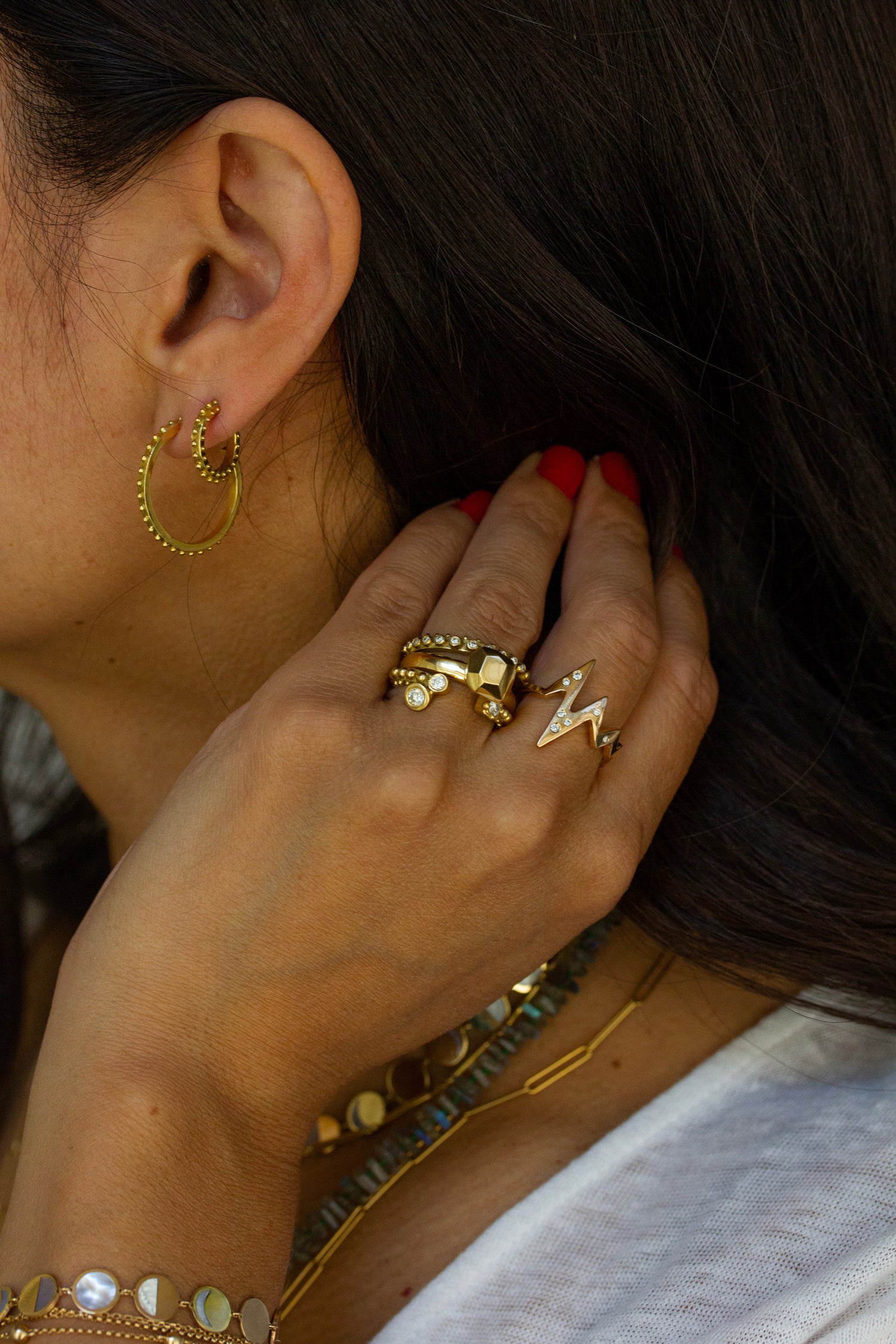 AMOUR DIAMOND HEARTBEAT RING