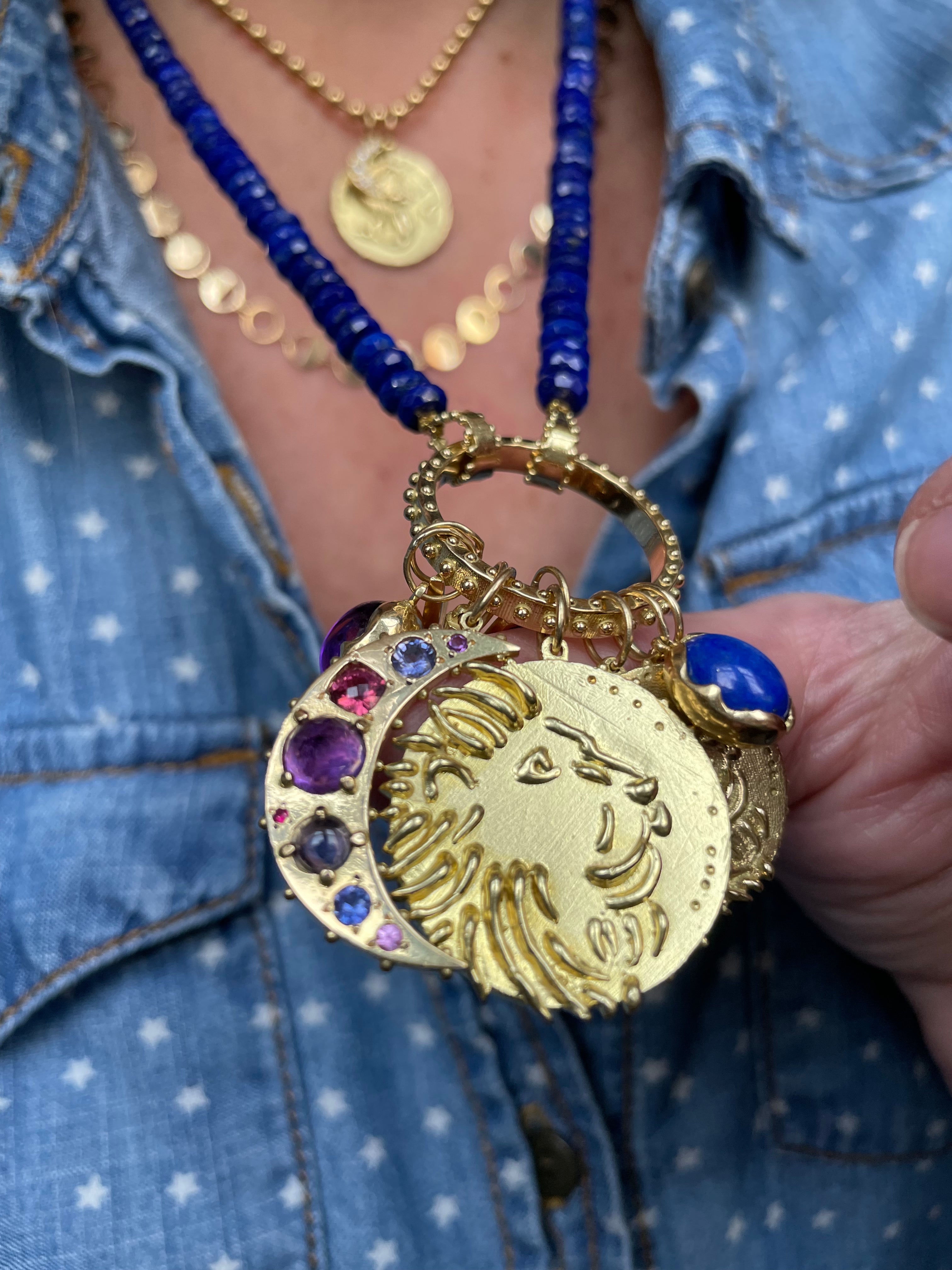 BOHEME GRANDE LUNE CRESCENT CHARM