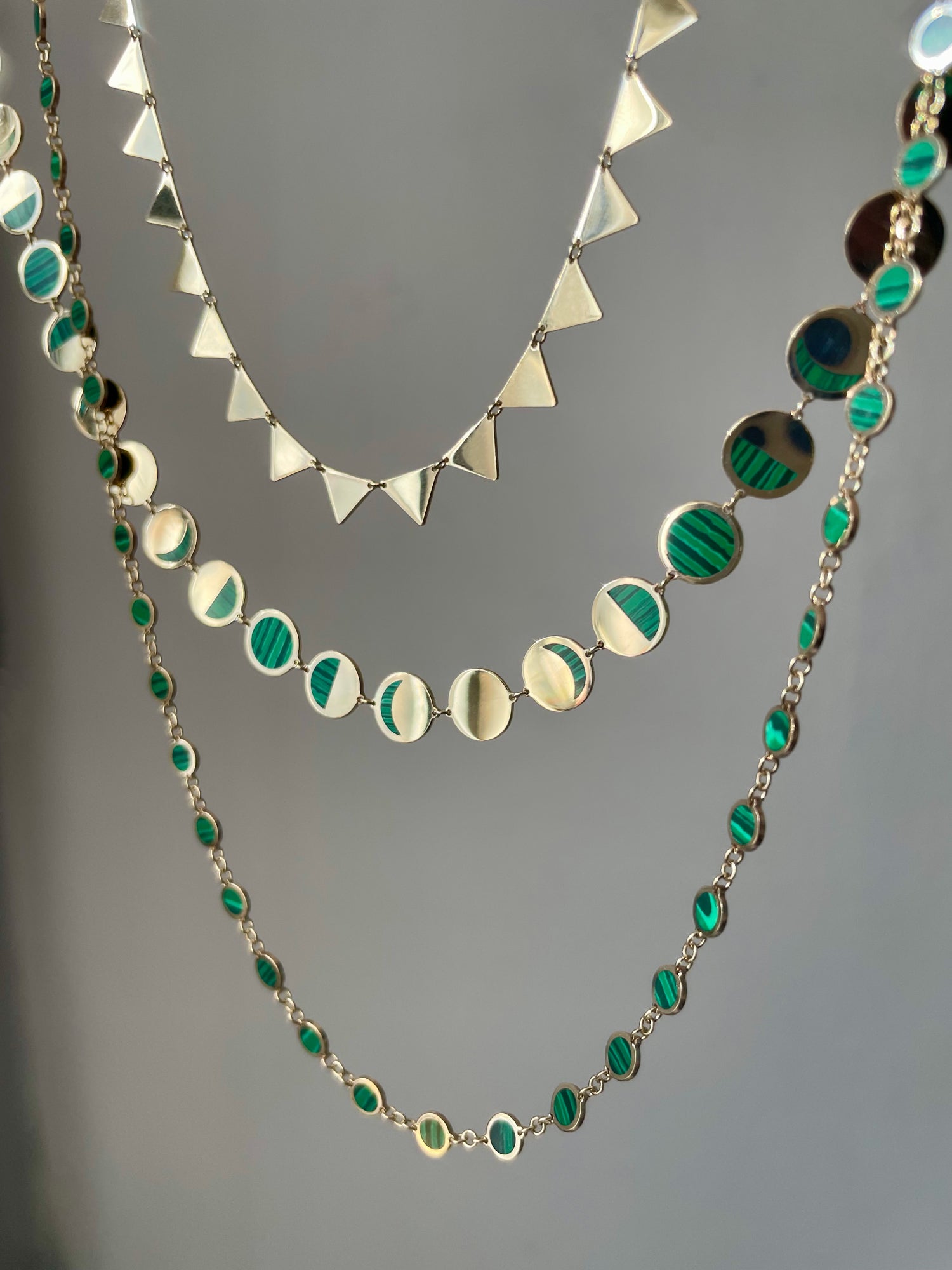 BOHEME RADIANT TRIANGLE 14K GOLD CHAIN | In-Stock