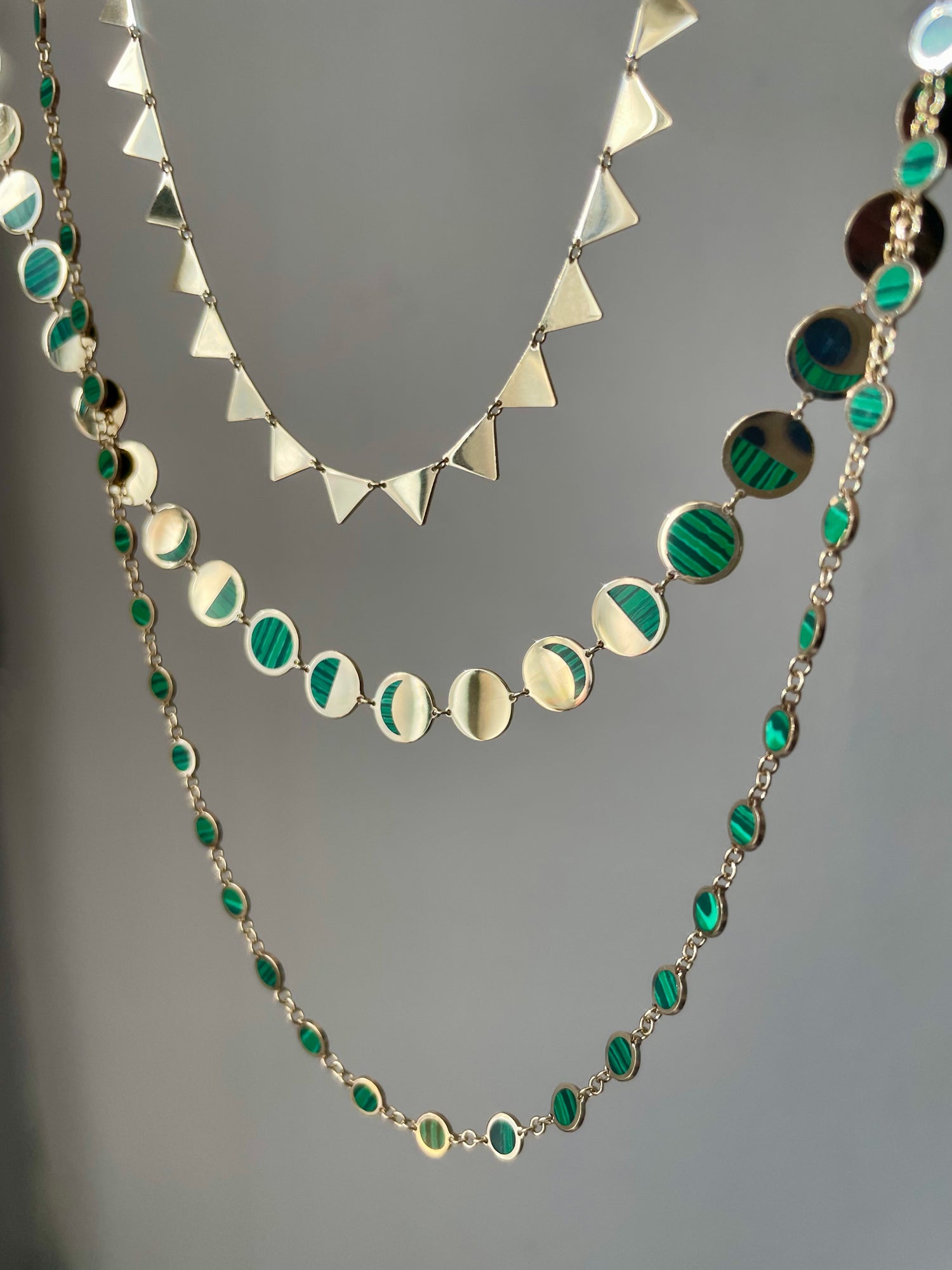 BOHEME CONFETTI LUNE VERTE CHAIN