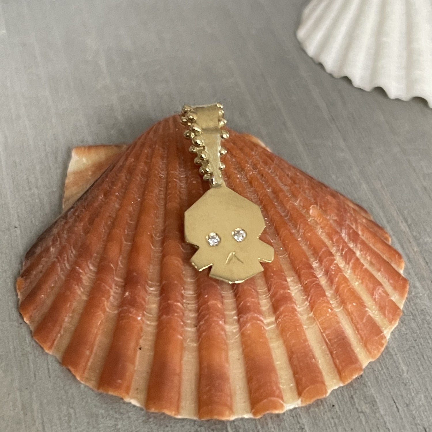 FACETTE PETIT DIAMOND SKULL CHARM | In-Stock