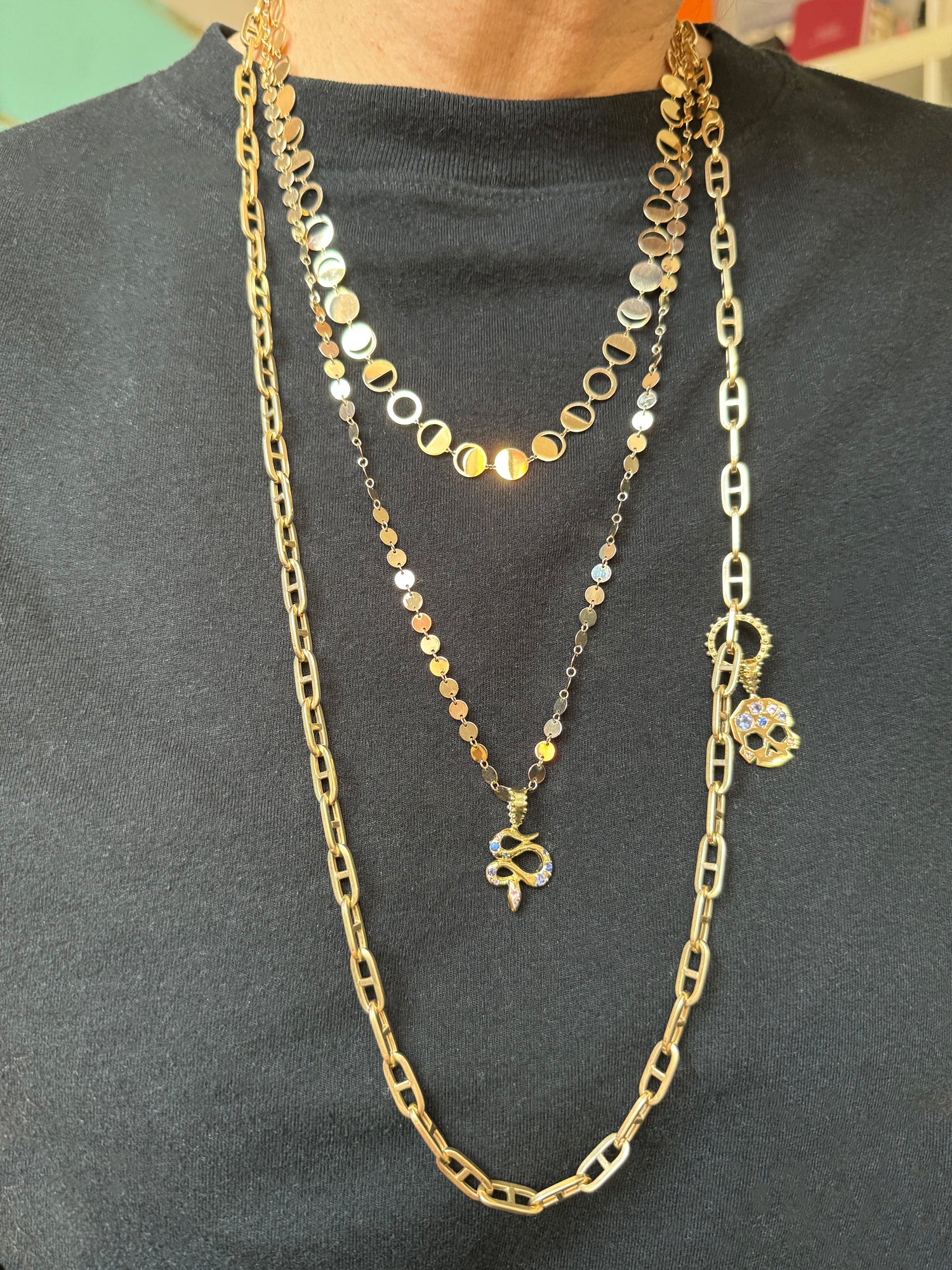 BOHEME SAPPHIRE SERPENT CHARM | Crafted-to-Order