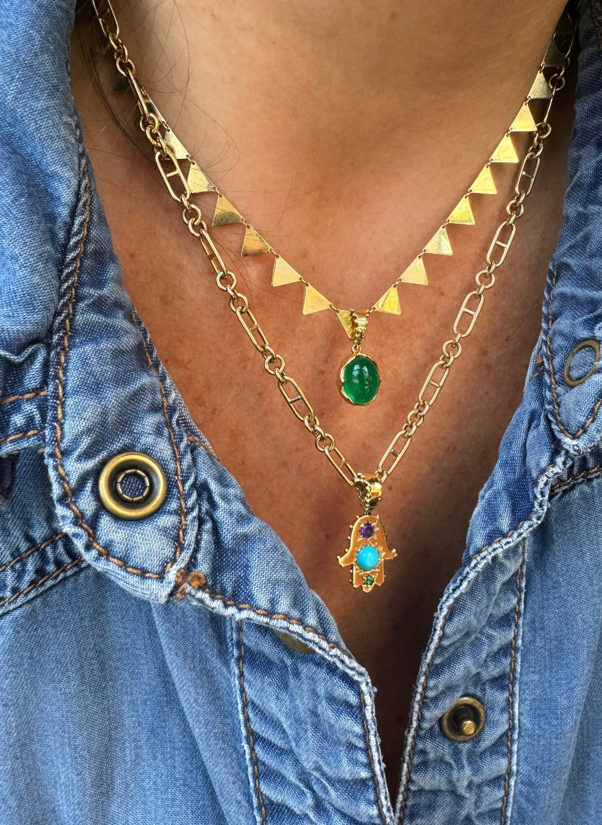 BOHEME PROVENCE HAMSA CHARM