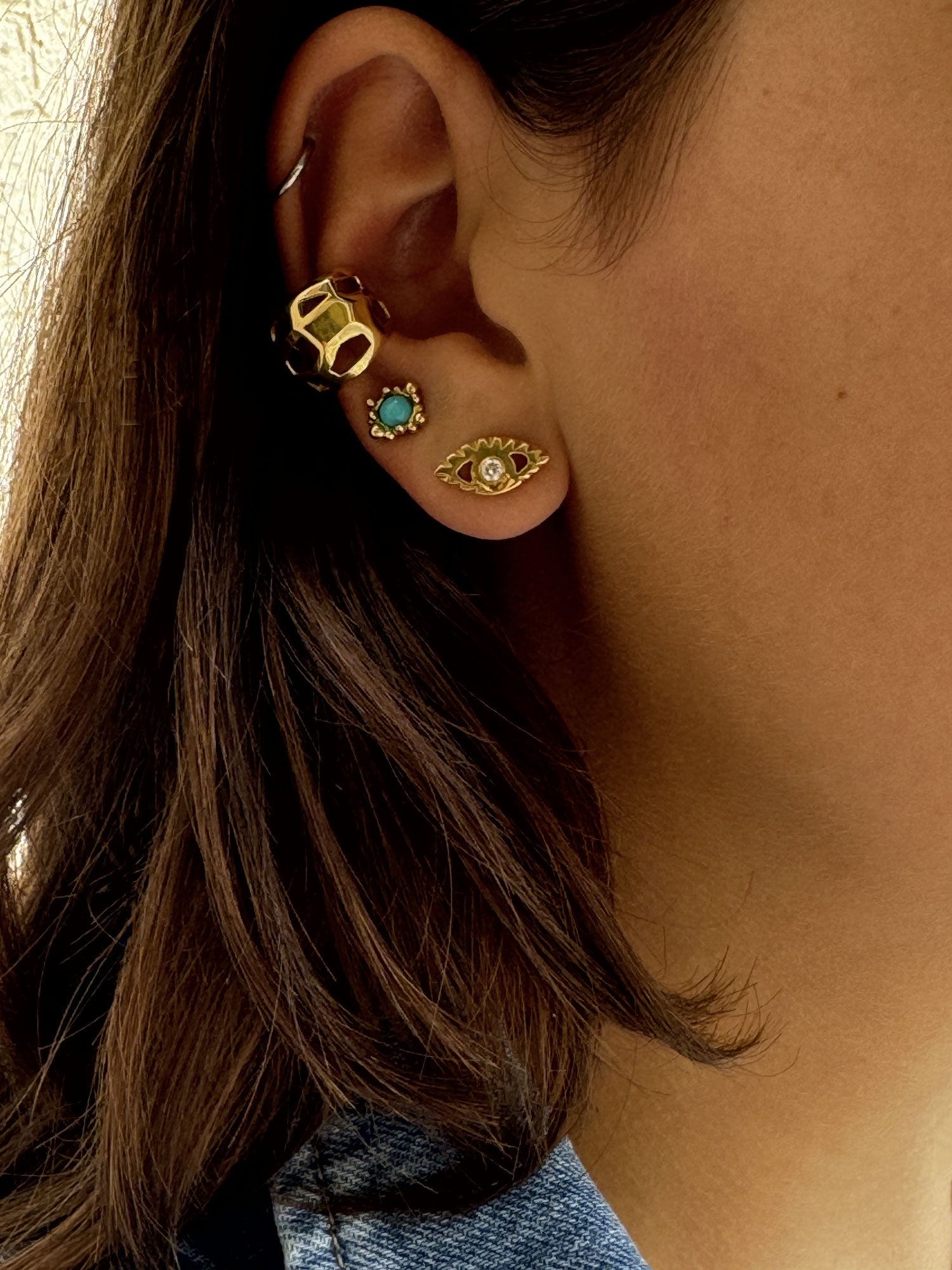 FACETTE DISCO CAGE EARCUFF