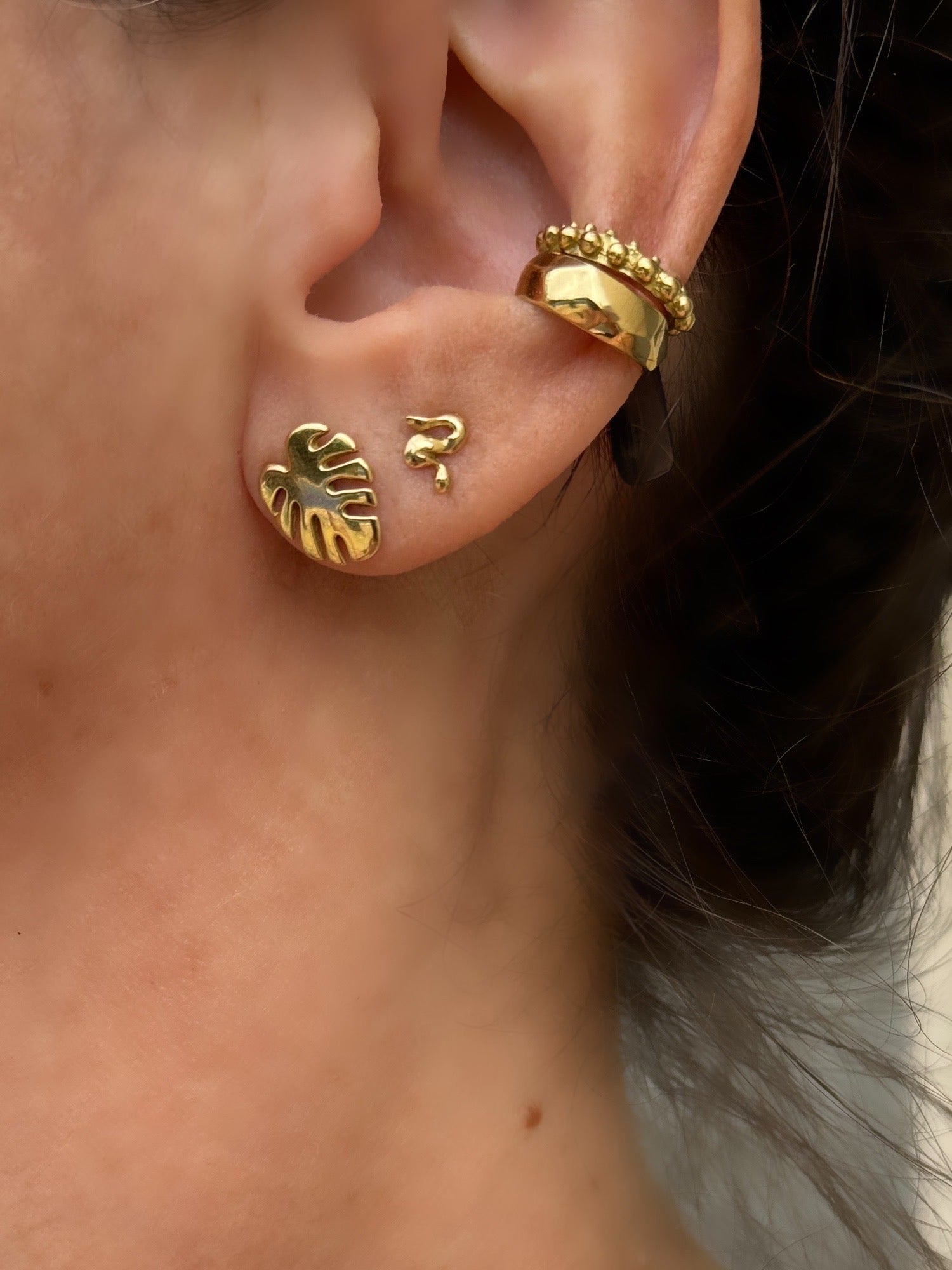BOHEME PETIT SNAKE STUDS | In-Stock