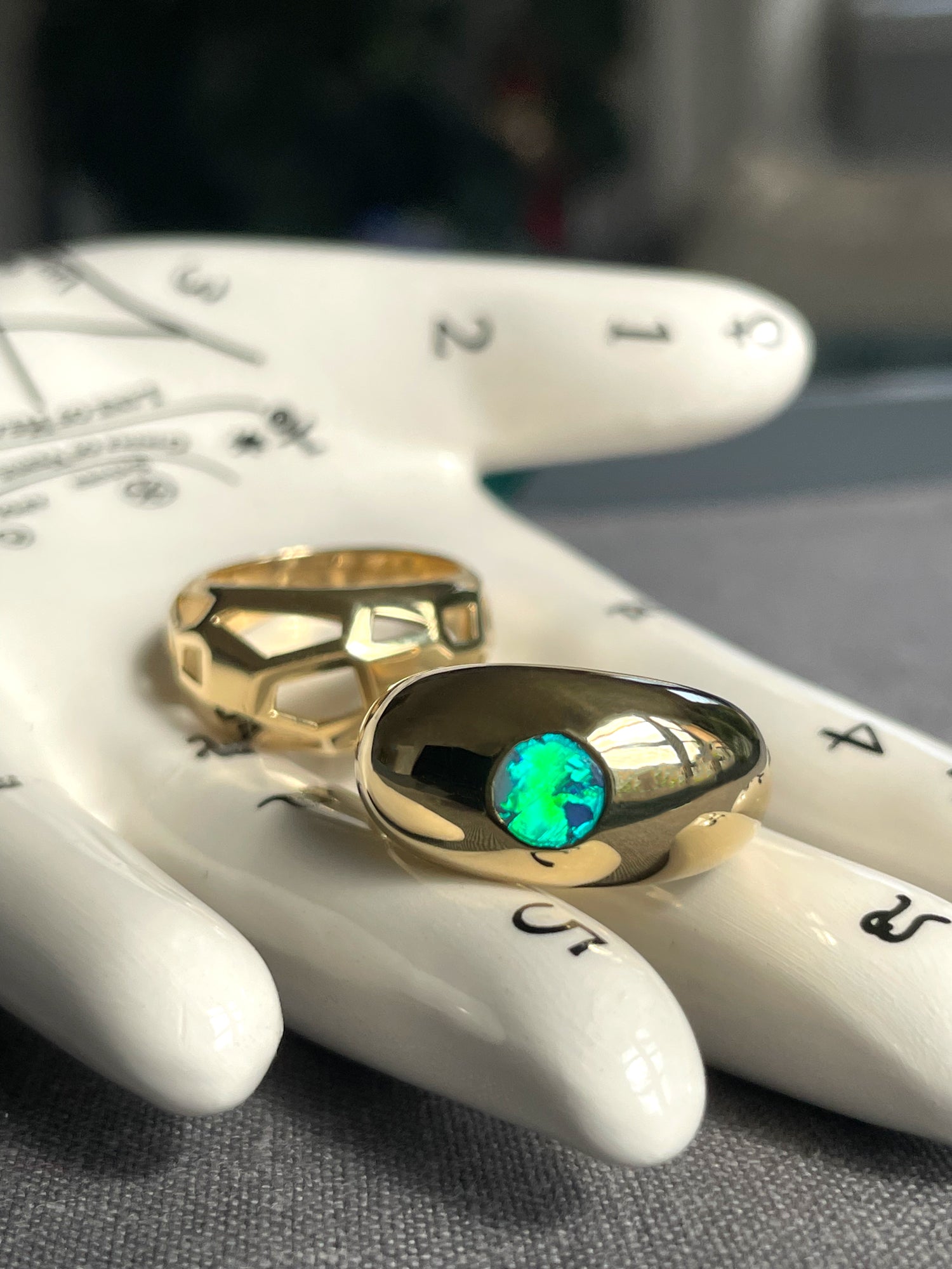 SEASPELL | OPAL DOME RING | In-Stock