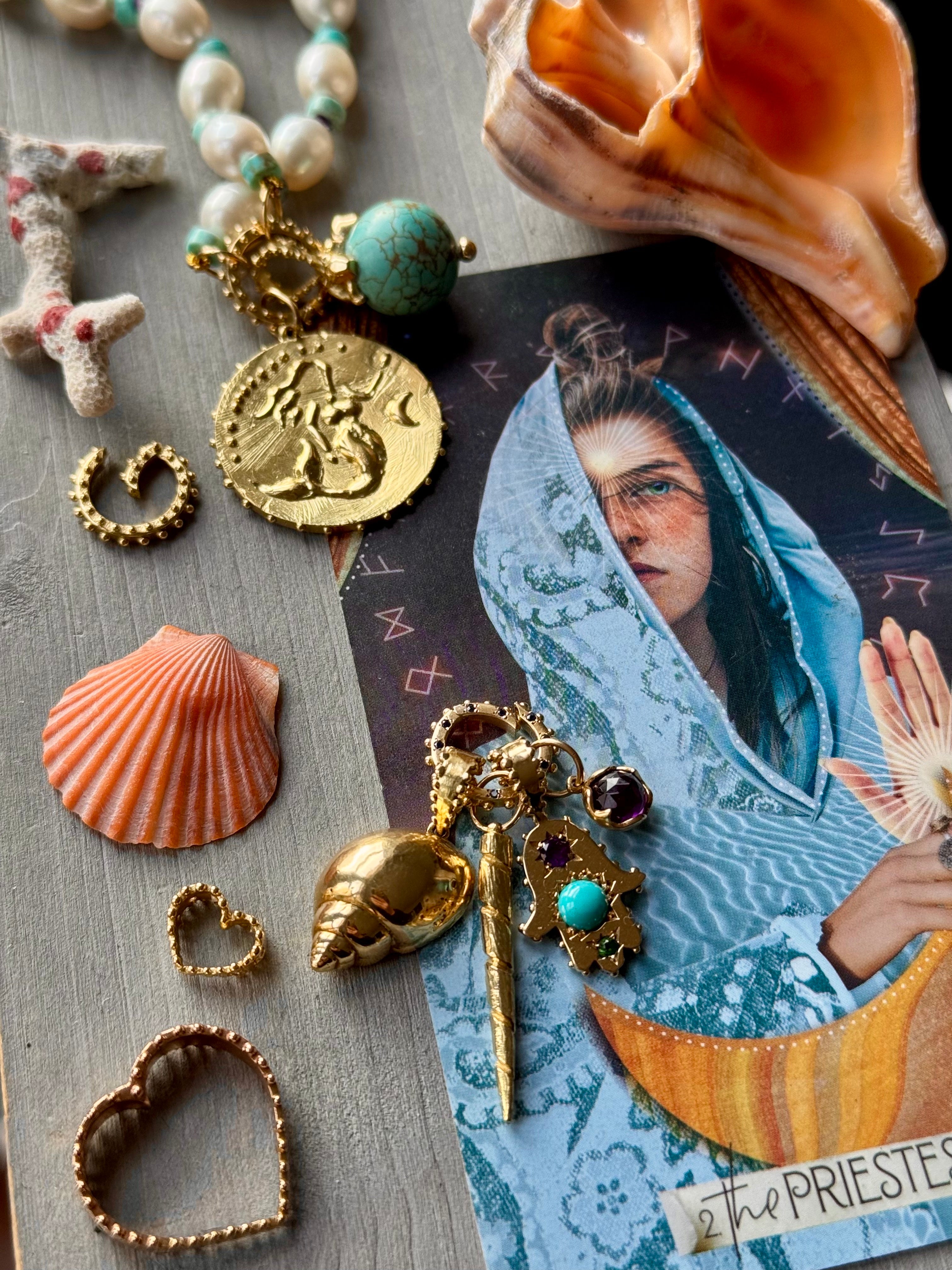 BOHEME PETITE UNICORN HORN CHARM | Crafted-to-Order