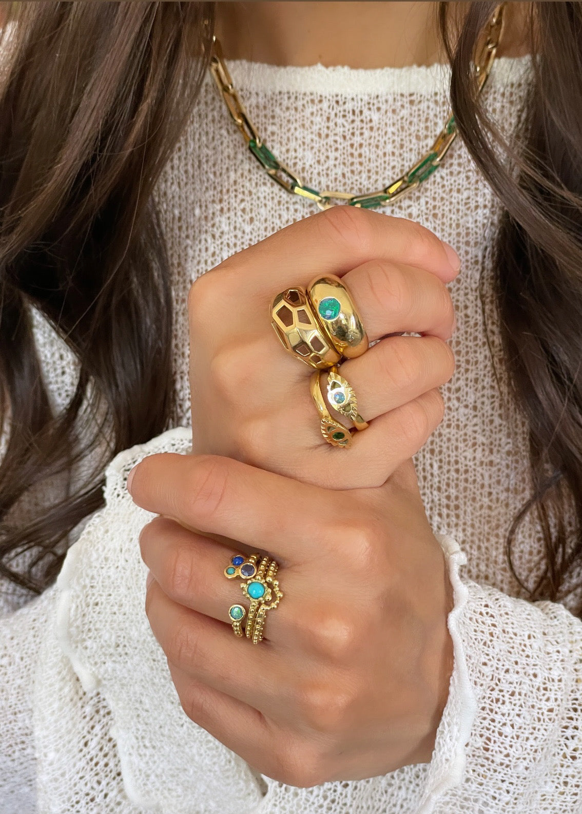 BOHEME OPAL THIRD EYE RING