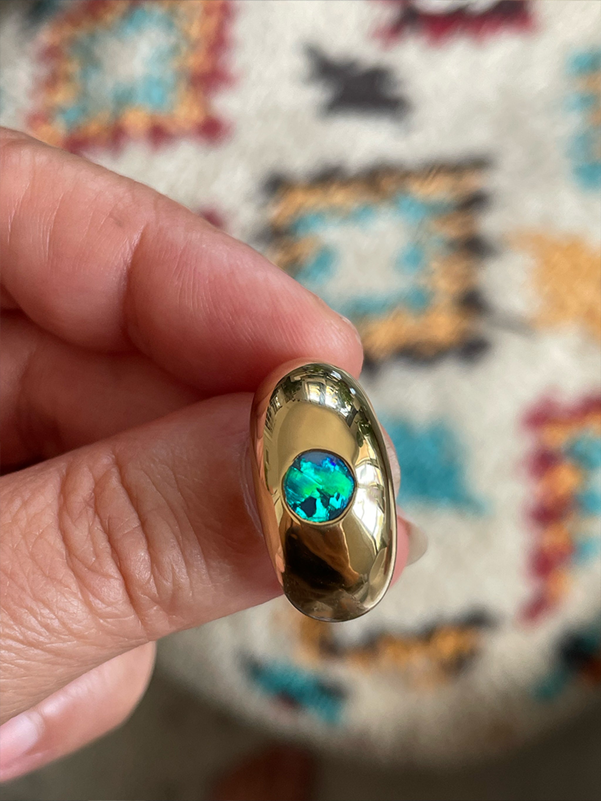 SEASPELL | OPAL DOME RING | In-Stock