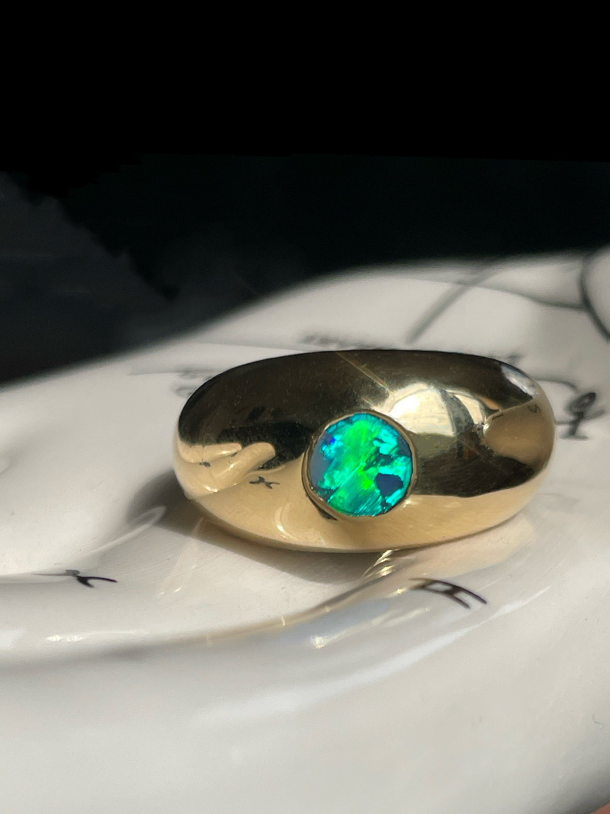 SEASPELL | OPAL DOME RING | In-Stock