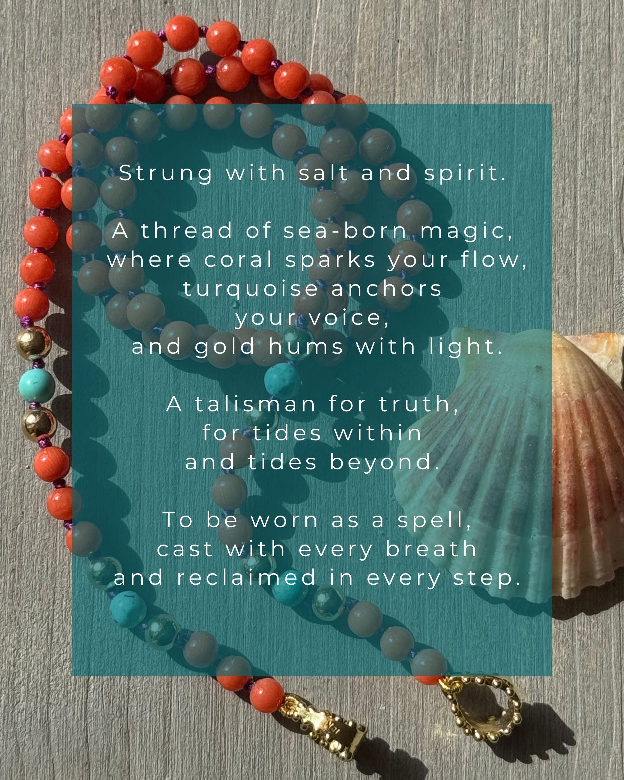 SEASPELL | CORAL STRAND OOAK In Stock