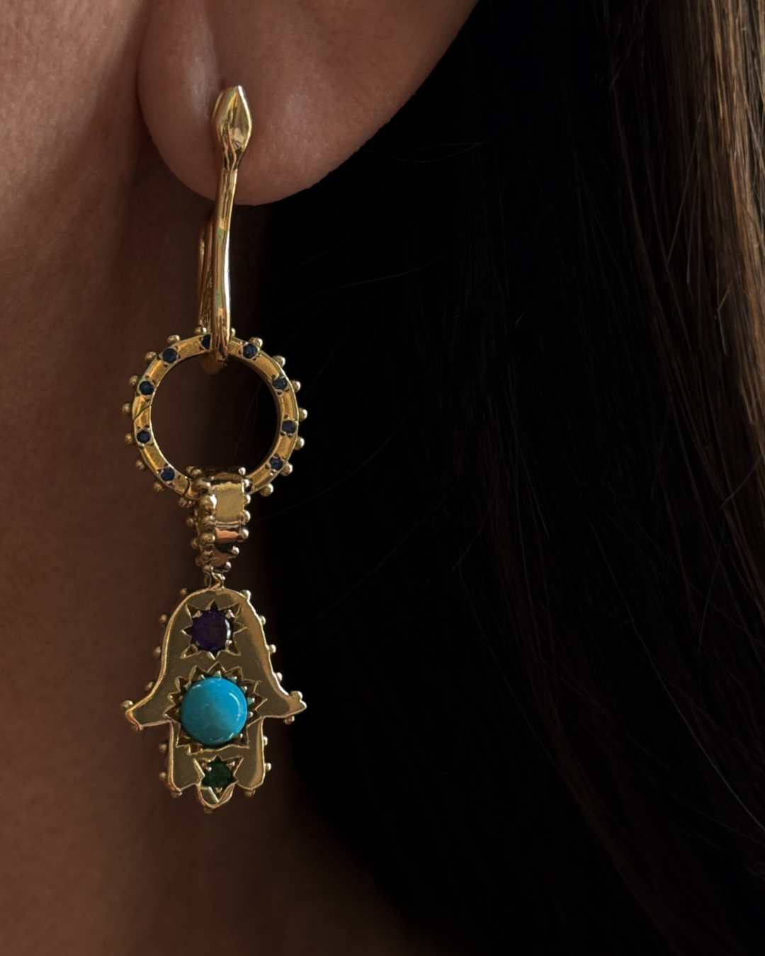 BOHEME SERPENT EARRINGS