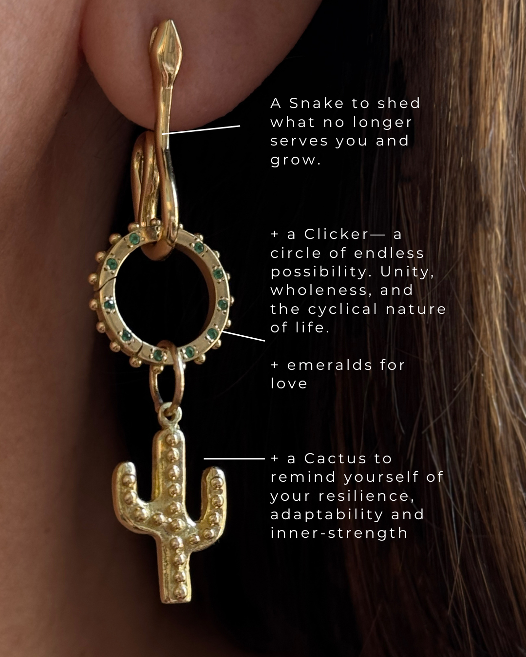 BOHEME SERPENT EARRINGS