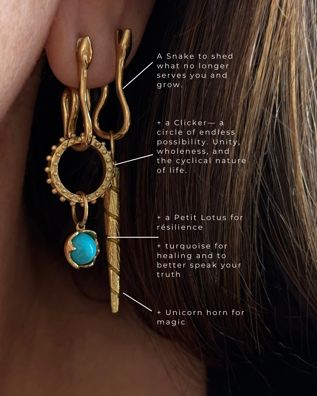 BOHEME GRANDE UNICORN HORN CHARM | In-Stock