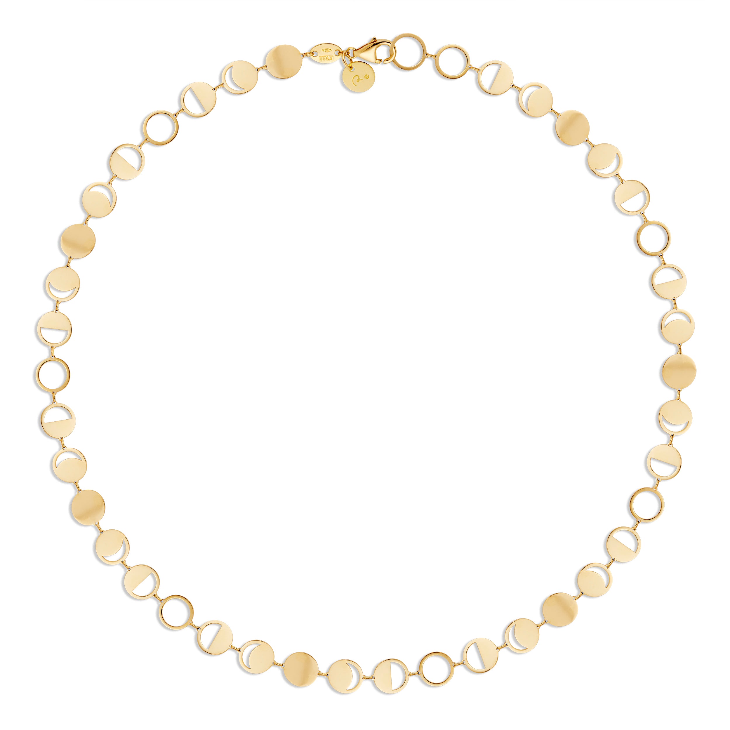 BOHEME CONFETTI PETITE LUNE CHAIN 18ky | In-Stock