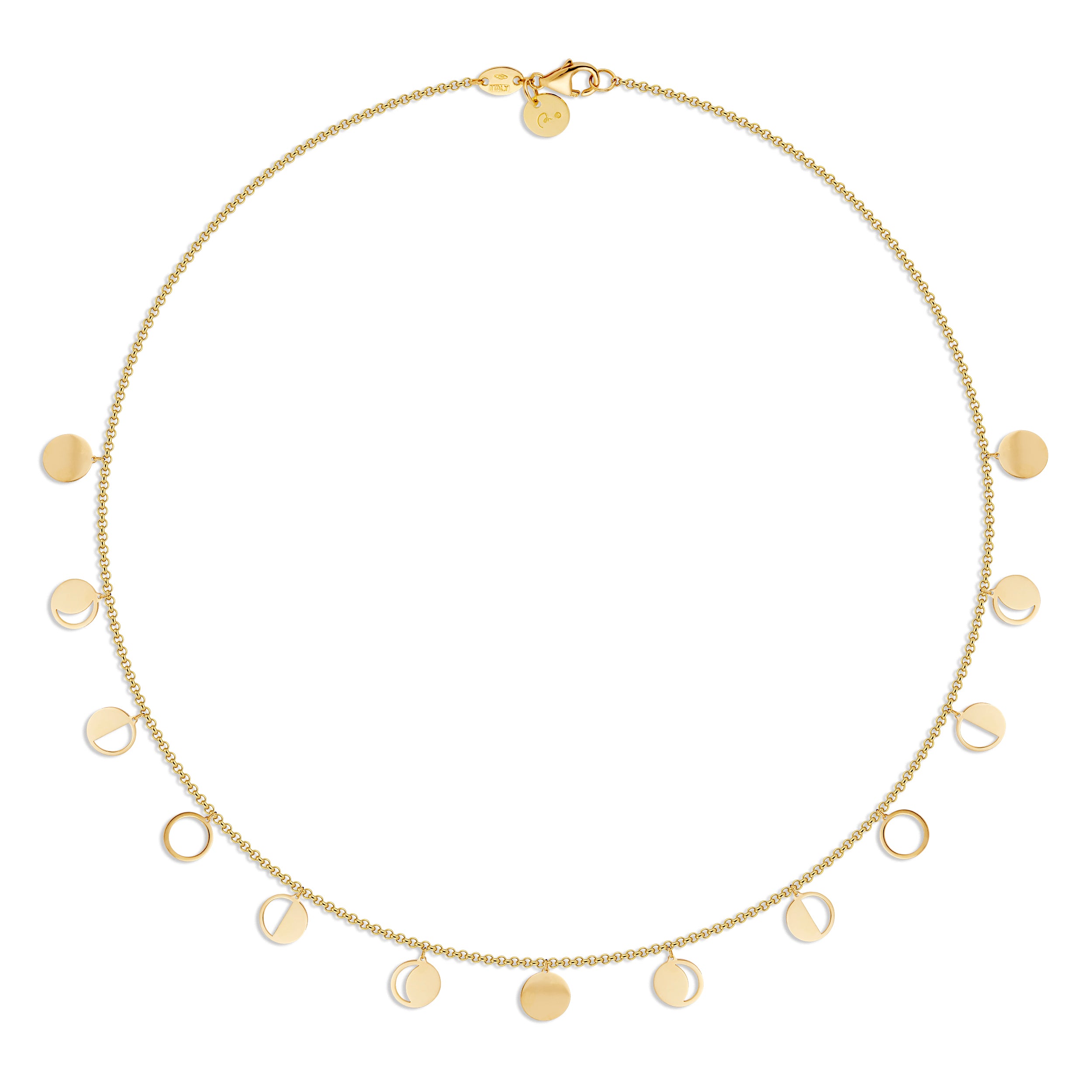 BOHEME CONFETTI PETITE LUNE SEQUIN OR