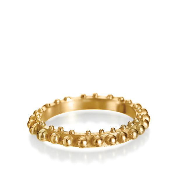 BOHEME END STACK RING