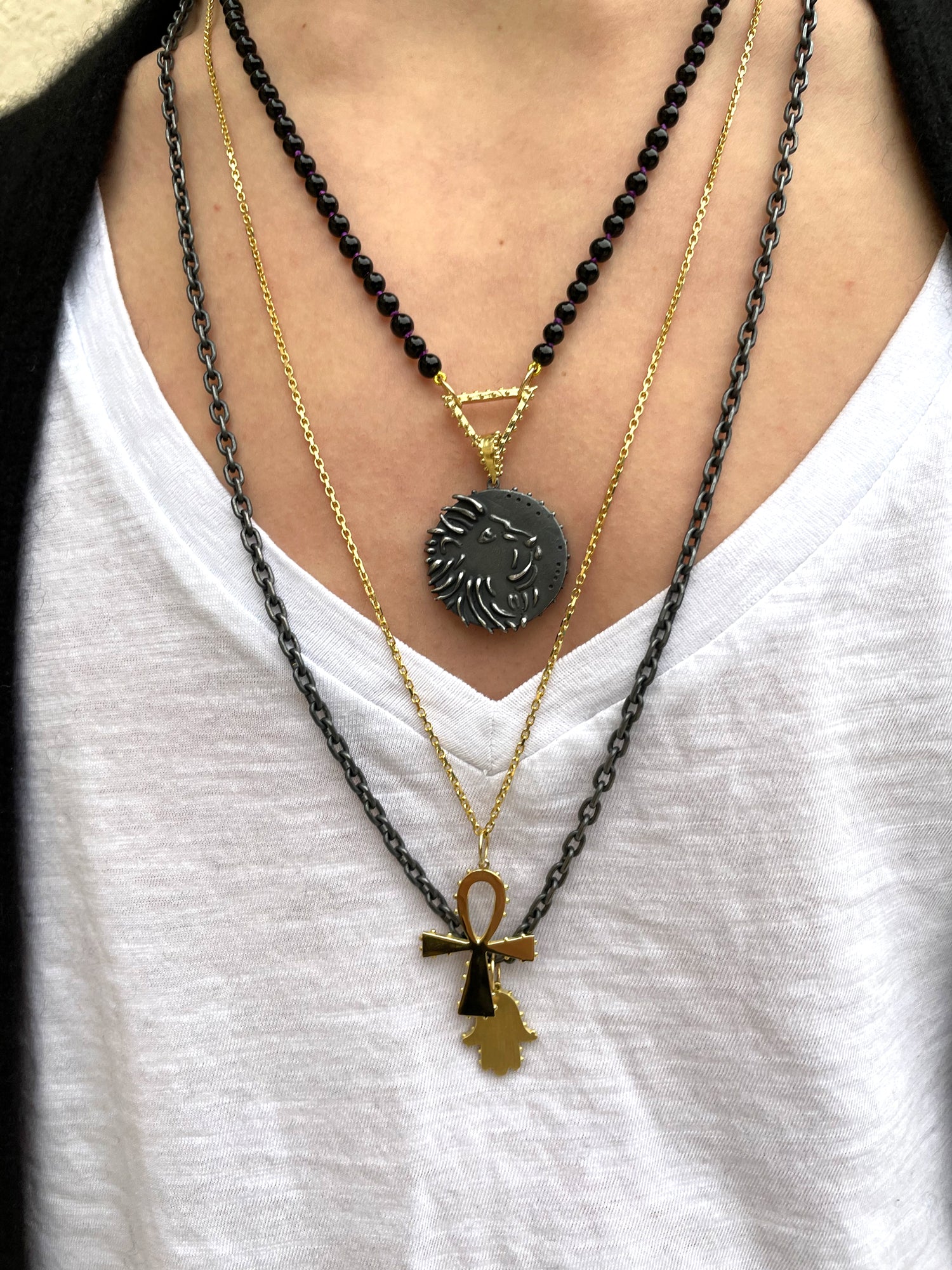 BOHEME GOLD ANKH CHARM | Crafted-to-Order