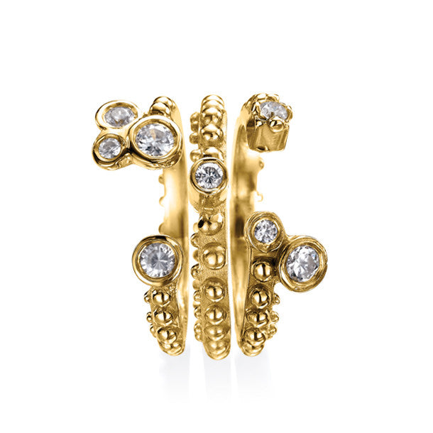 BOHEME CROWN TROIS DIAMOND RING