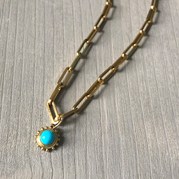 BOHEME TURQUOISE SOLEIL CHARM rts