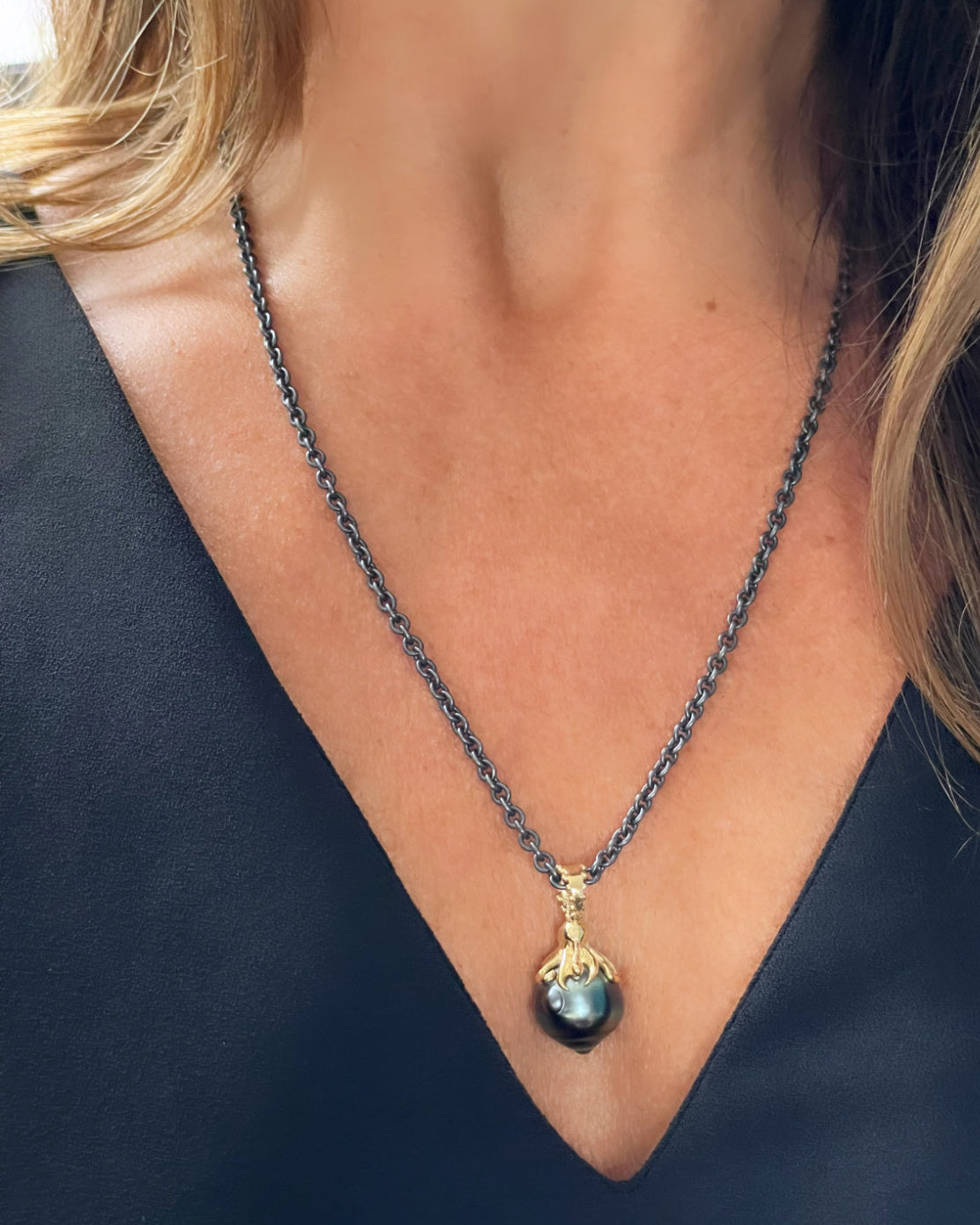 BOHEME OCTOPUS PEARL CHARM | Crafter-to-Order