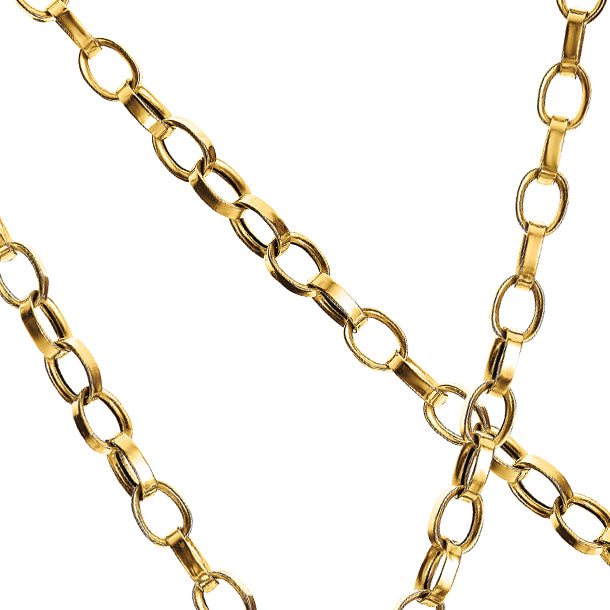 BOHEME DELPH OVAL LINK GOLD CHAIN