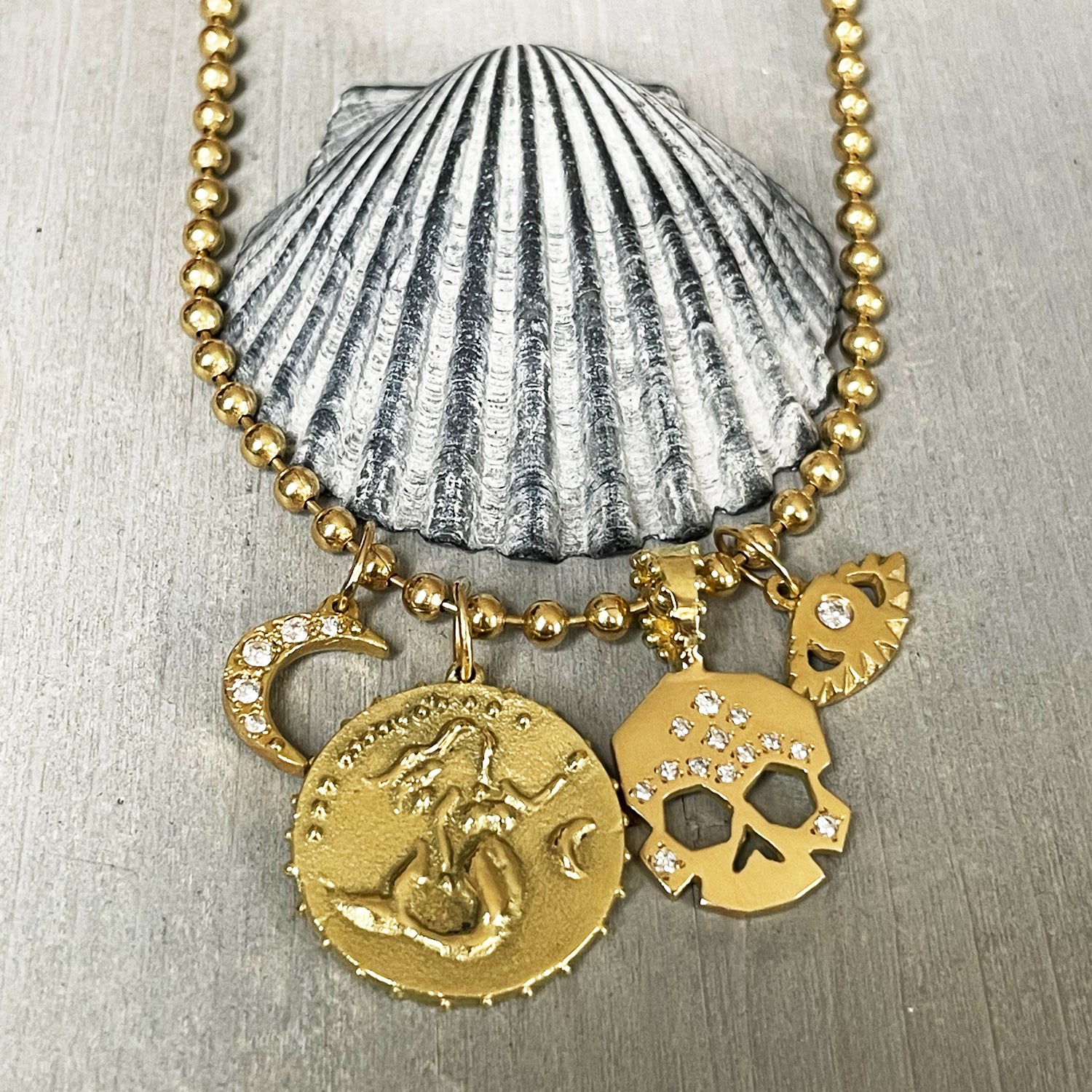 BOHEME LA PETITE SIRENE GOLD CHARM