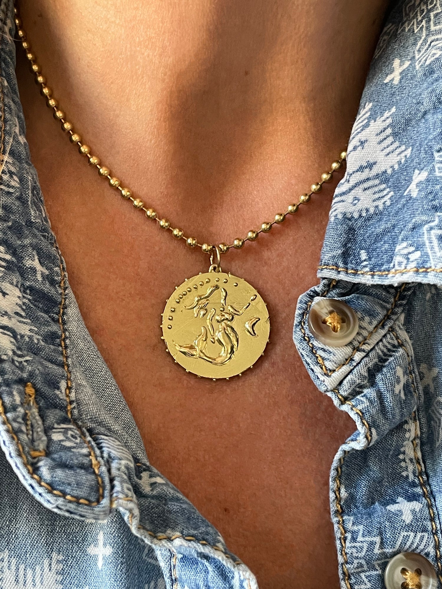 BOHEME LA GRANDE SIRENE CHARM Silver