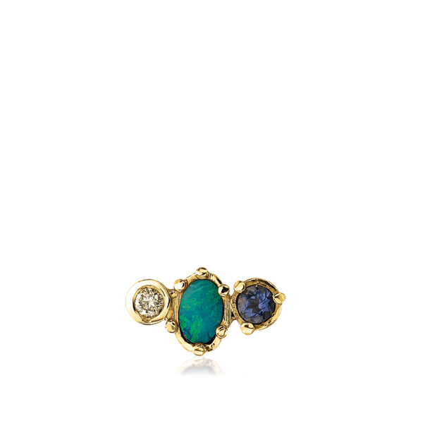 BOHEME GEM CLUSTER SINGLE STUD