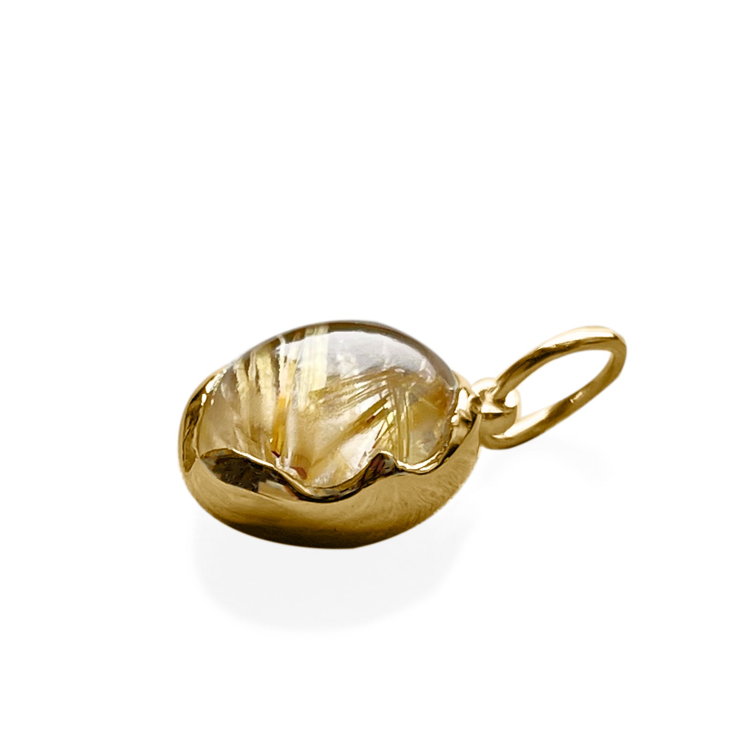 BOHEME GOLD LOTUS CHARM rts