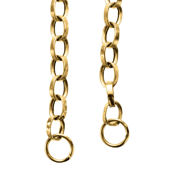 BOHEME DELPH OVAL LINK GOLD CHAIN