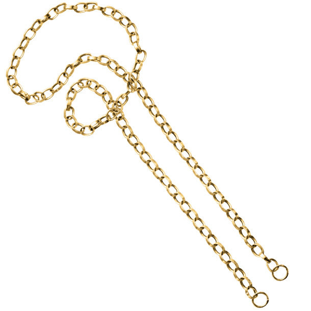 BOHEME DELPH OVAL LINK GOLD CHAIN