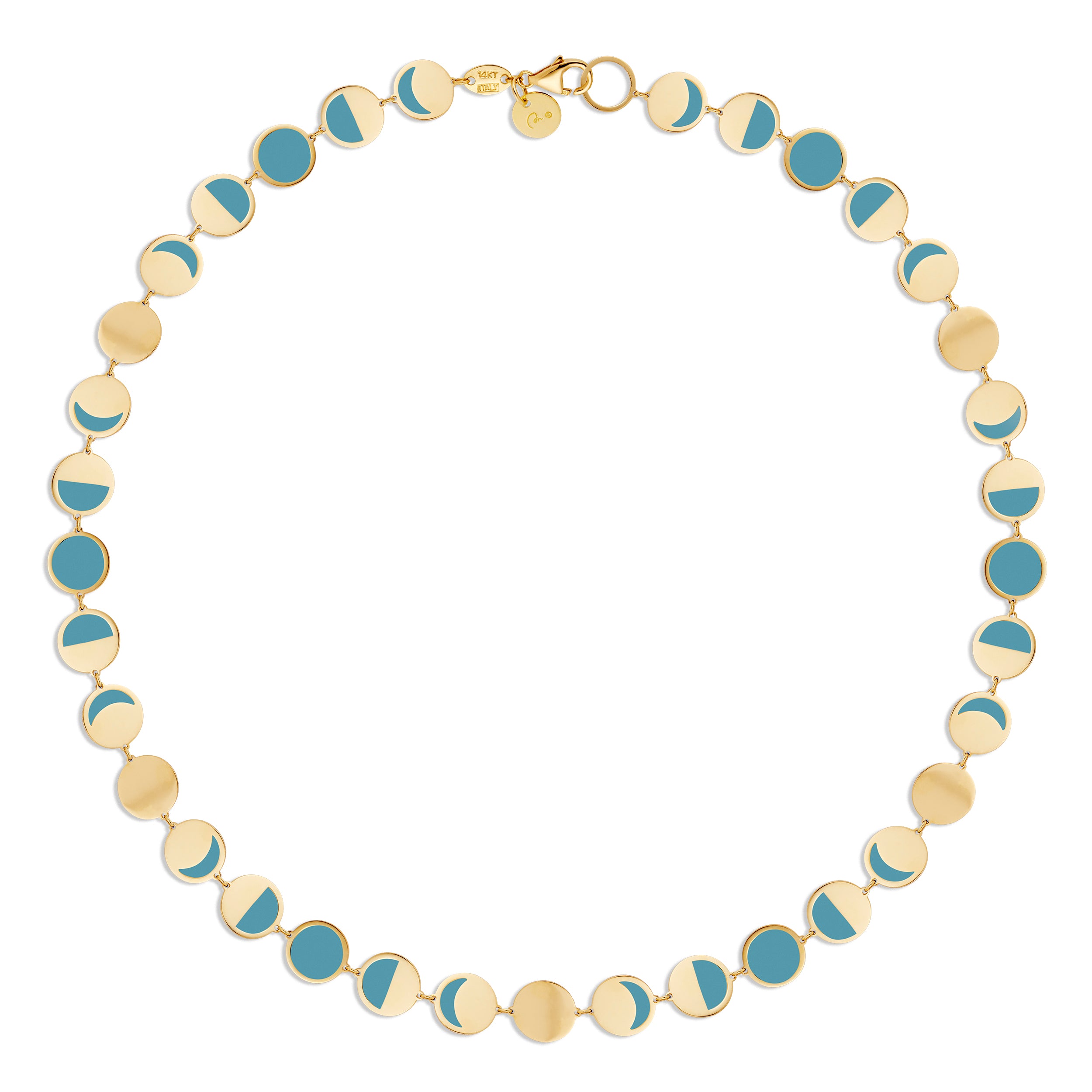BOHEME CONFETTI LUNE BLEUE CHAIN