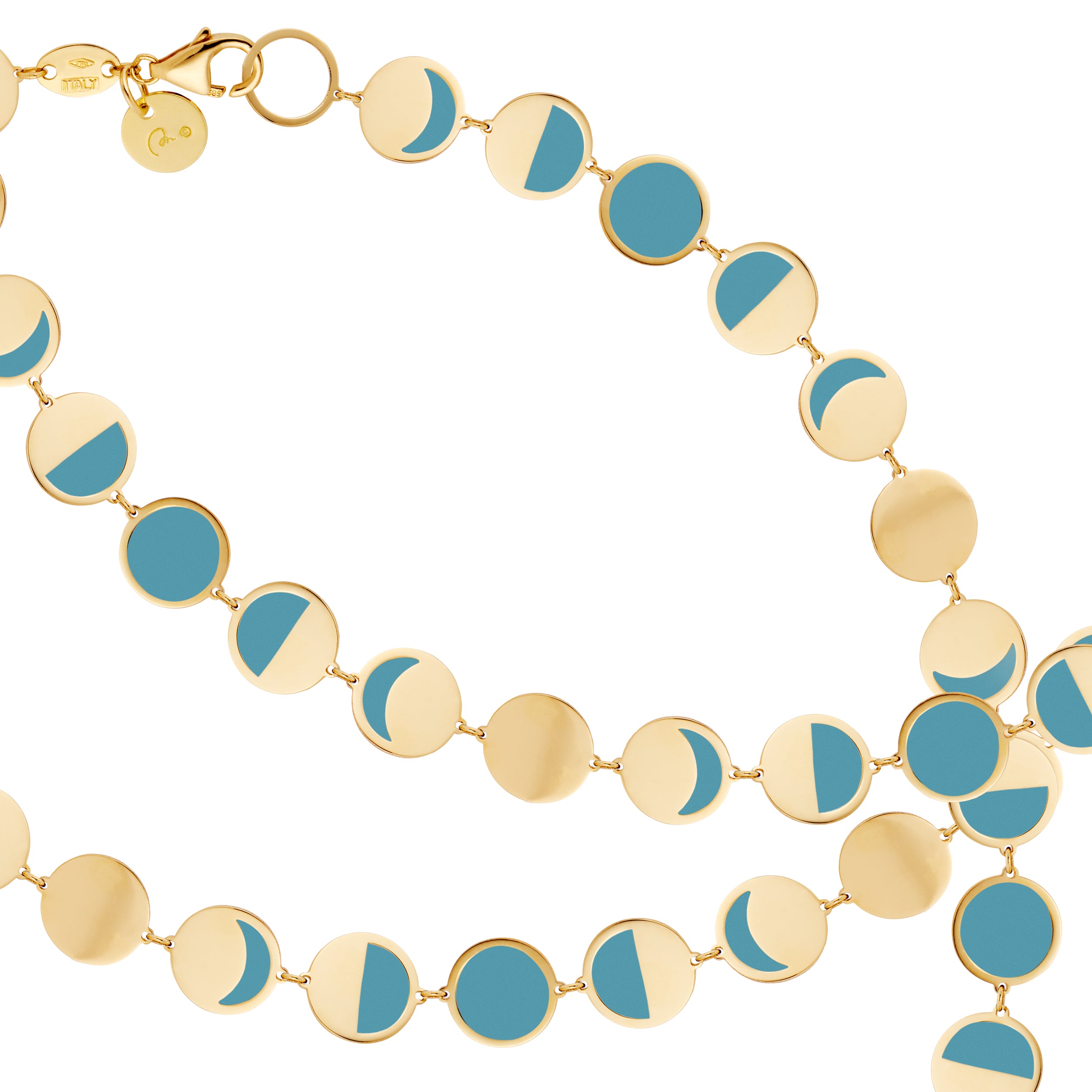 BOHEME CONFETTI LUNE BLEUE CHAIN