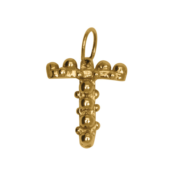 BOHEME SOLID GOLD INITIAL CHARM | Crafted-to-Order
