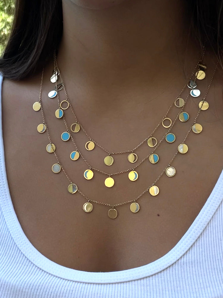 BOHEME CONFETTI LUNE SEQUIN OR