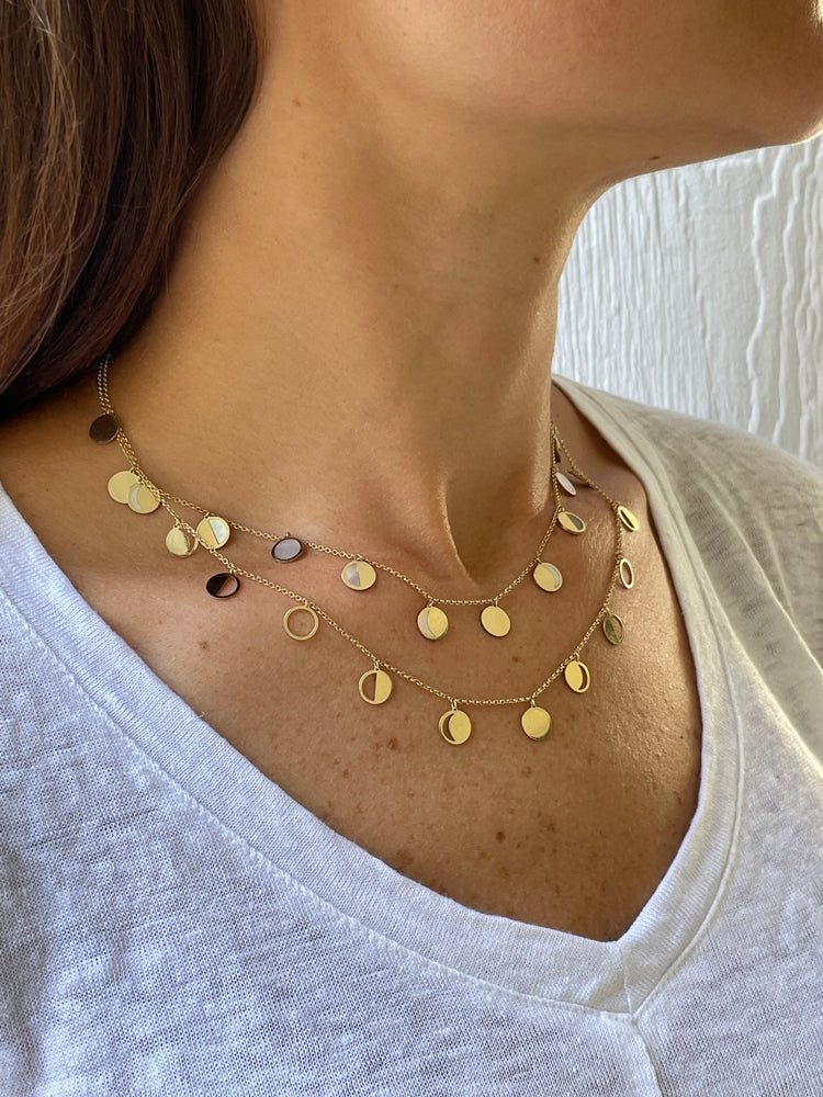 BOHEME CONFETTI LUNE SEQUIN OR