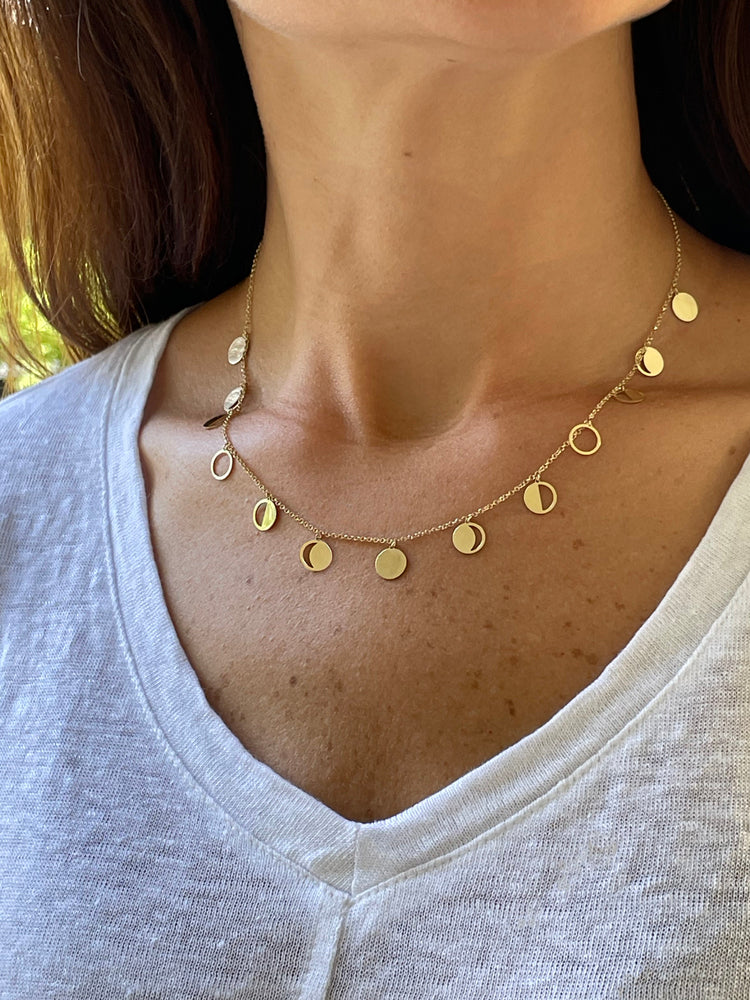 BOHEME CONFETTI LUNE SEQUIN OR