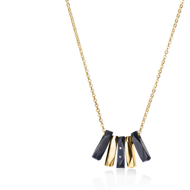 FACETTE MULTITIGE DIAMOND OXI NECKLACE
