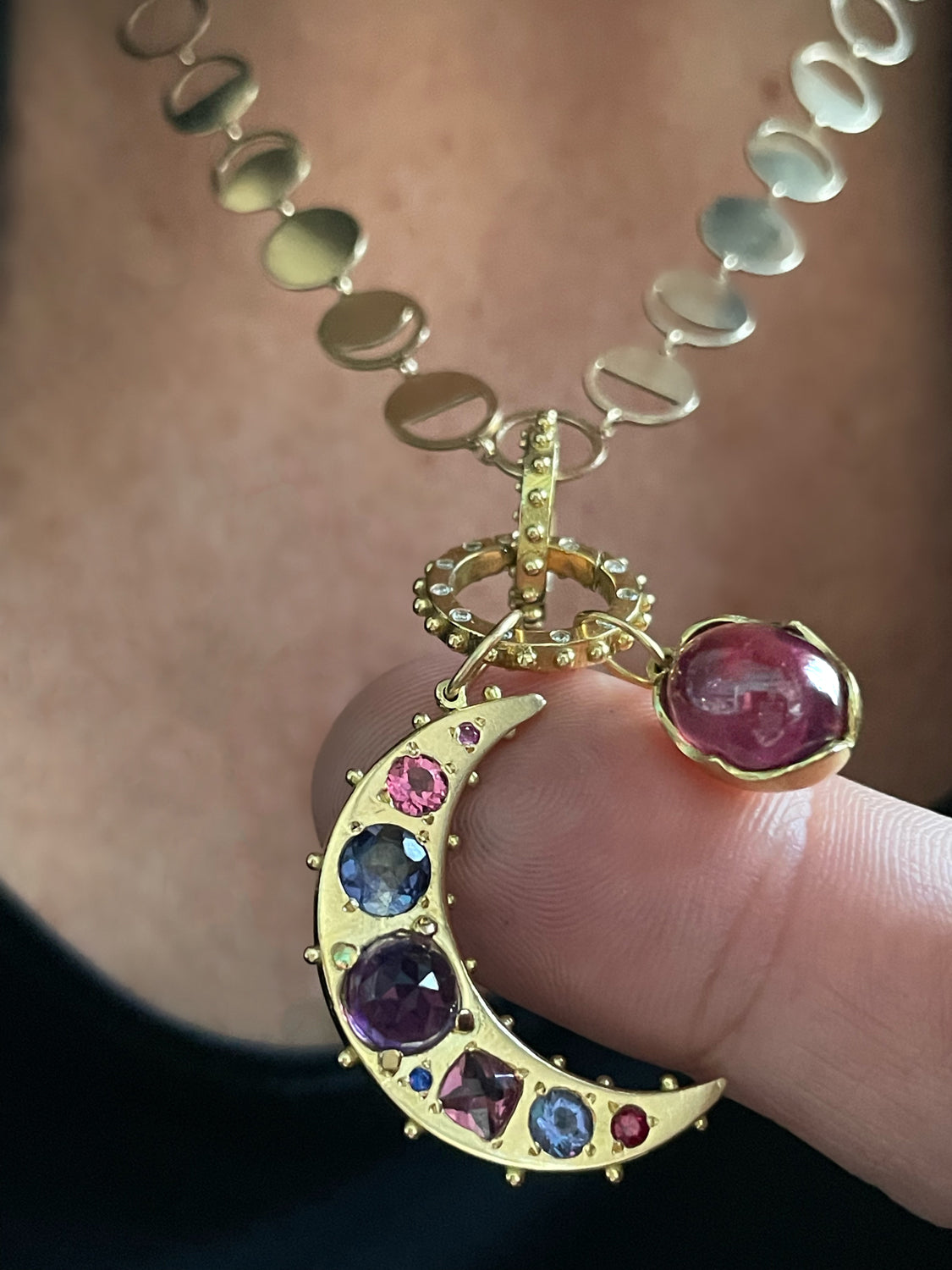 BOHEME GRANDE LUNE CRESCENT CHARM