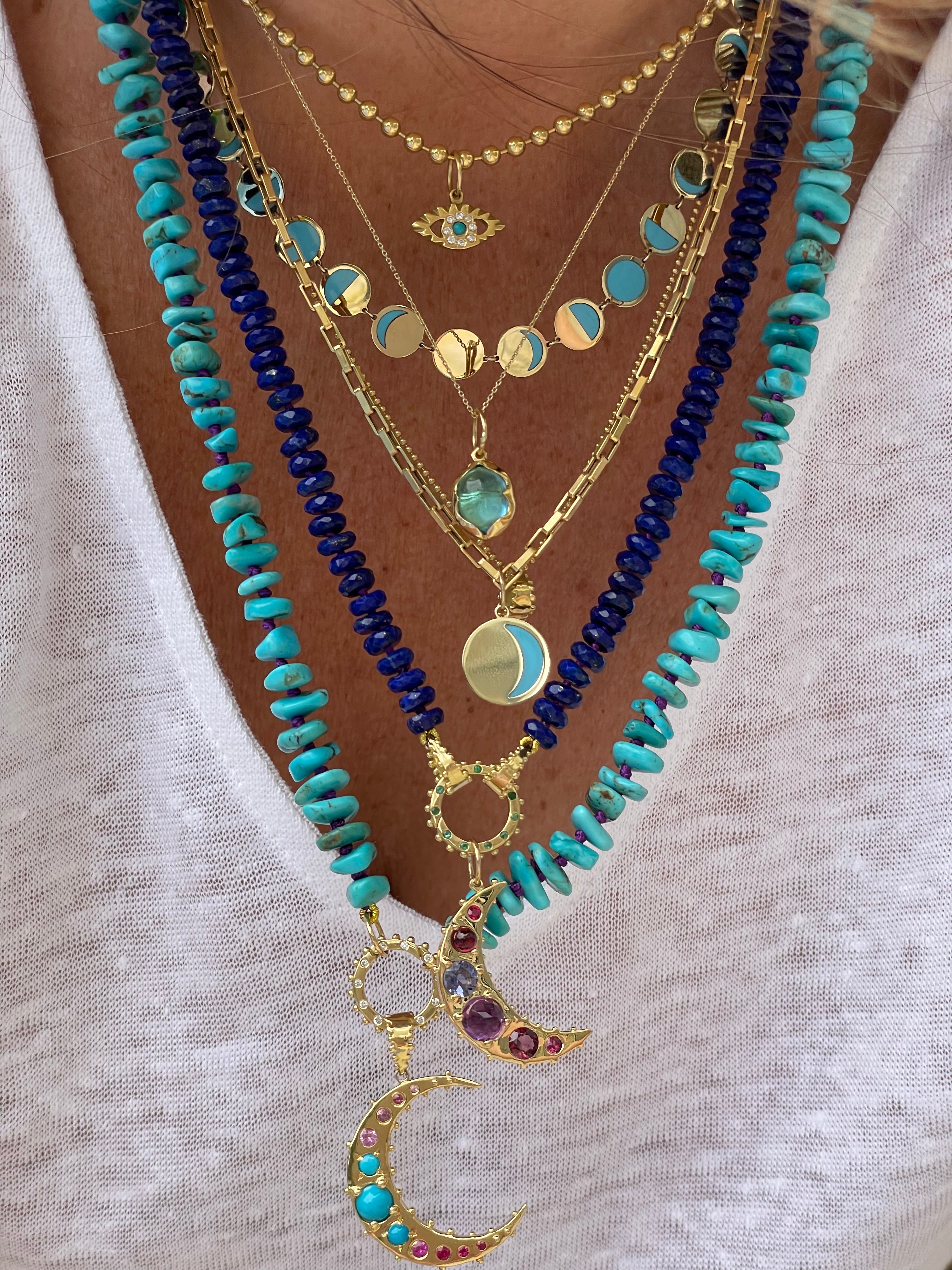 BOHEME GRANDE LUNE CRESCENT CHARM