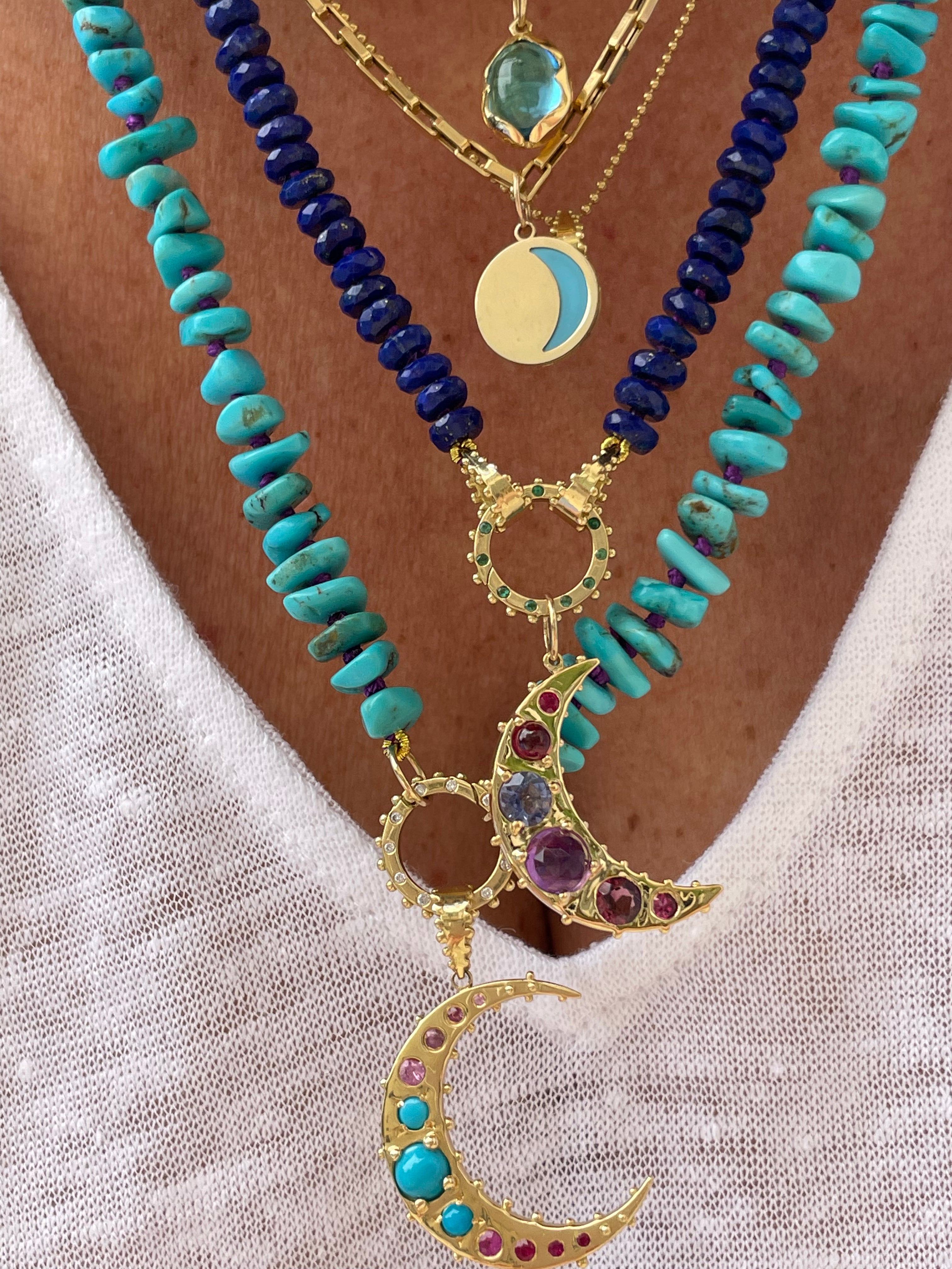 BOHEME GRANDE LUNE CRESCENT CHARM